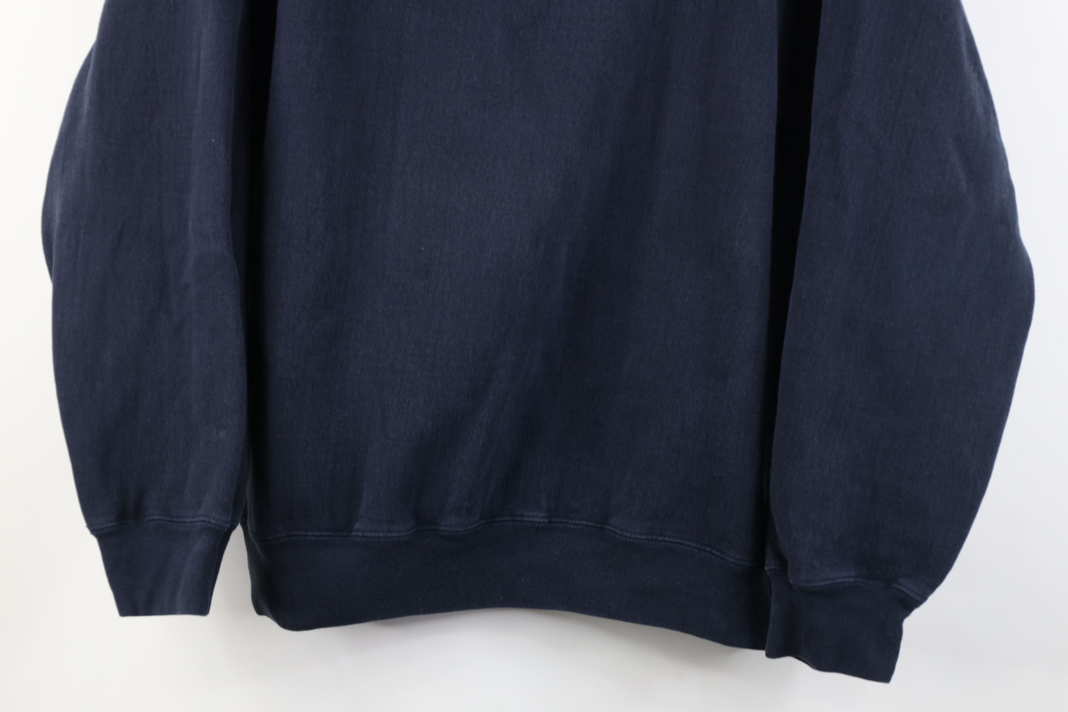 American Eagle Outfitters Vintage 90s Y2K American Eagle Logo Heavy Sweatshirt Blue Size M / US 6-8 / IT 42-44 - 3 Thumbnail