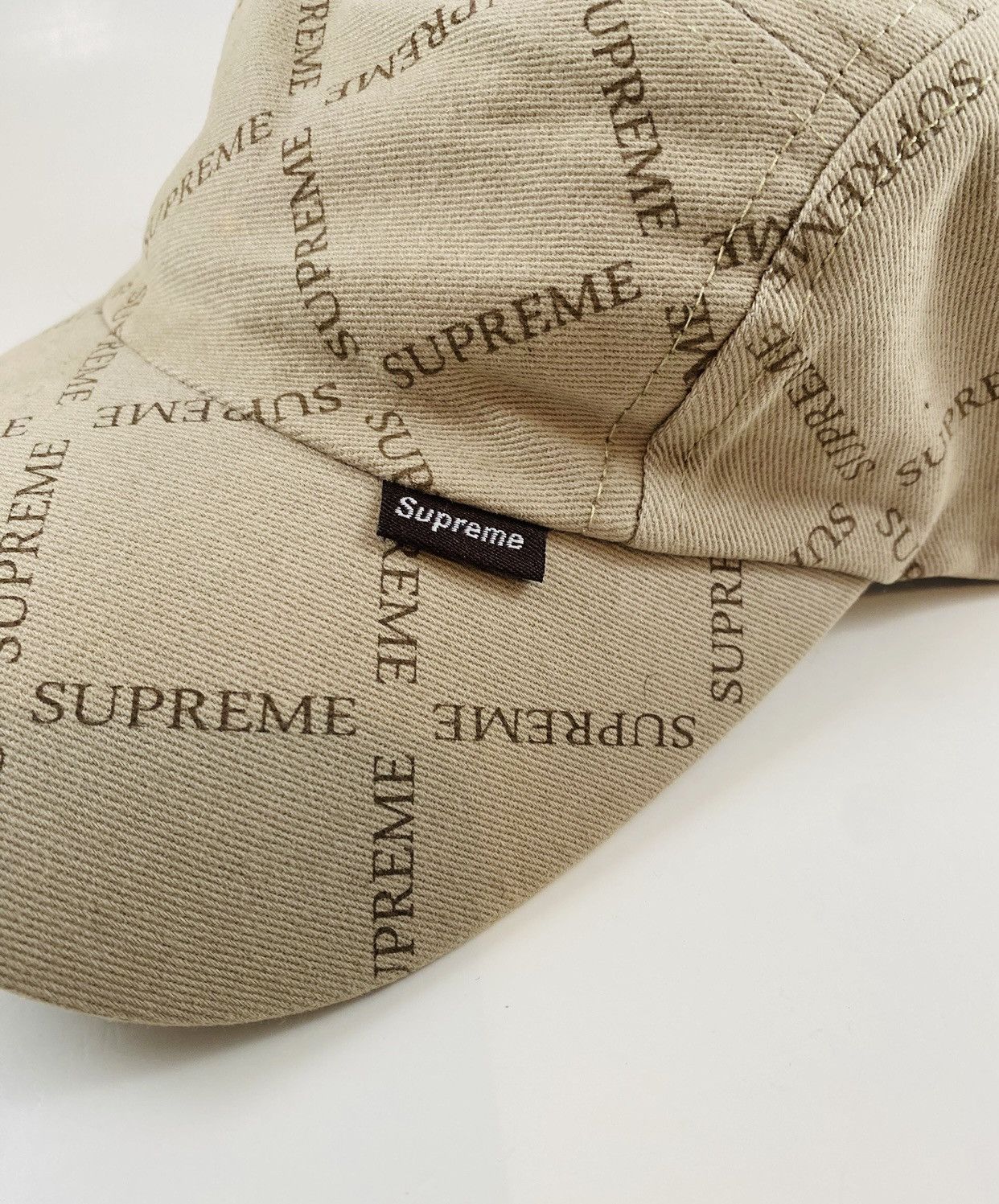 Supreme Supreme Gucci Cease and Desist Monogram Camp Cap Size ONE SIZE - 3 Thumbnail