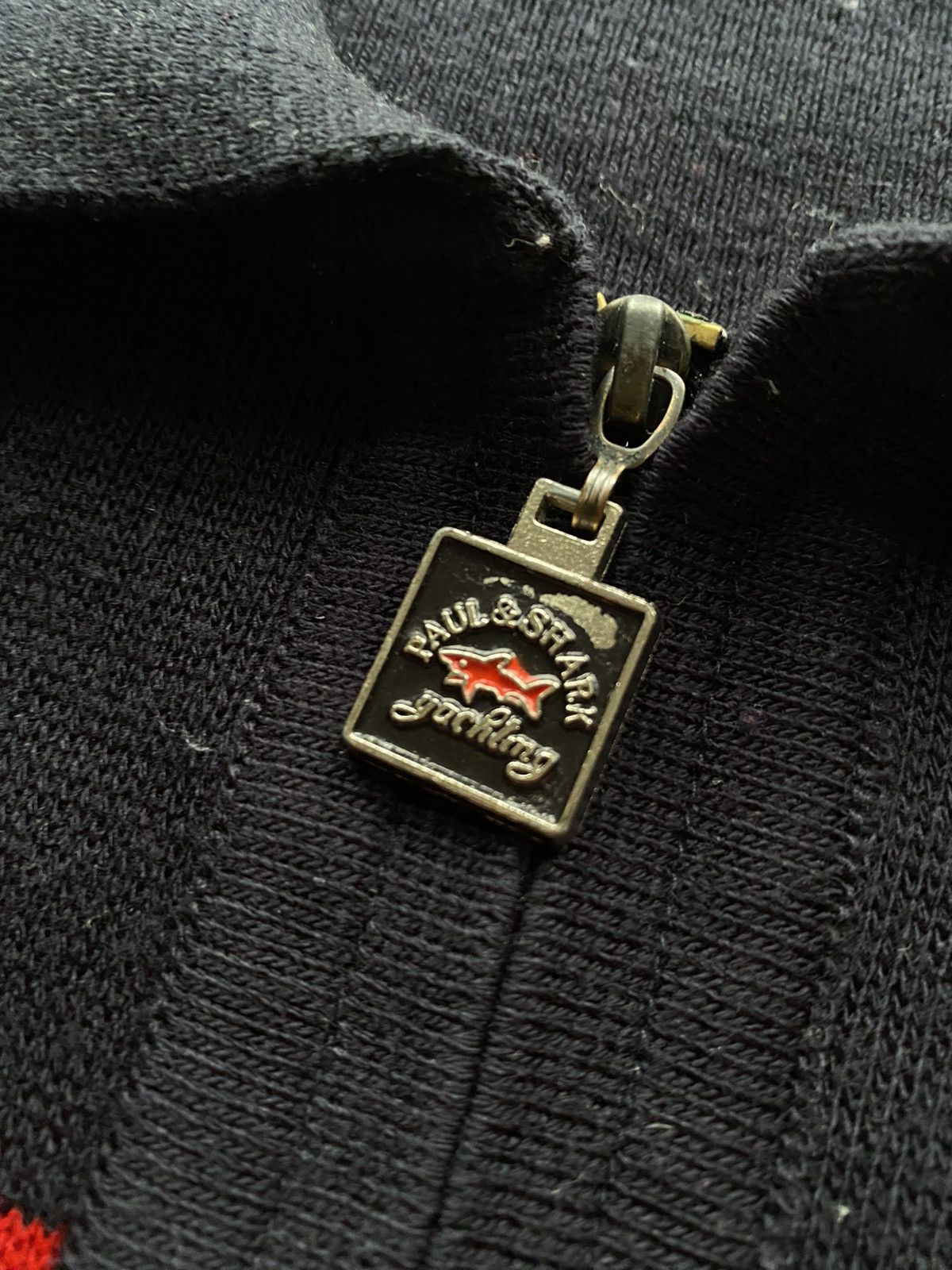 Paul & Shark Vintage Paul & Shark Yachting Sweater Pure Wool 1/3 Zip Size US M / EU 48-50 / 2 - 8 Thumbnail