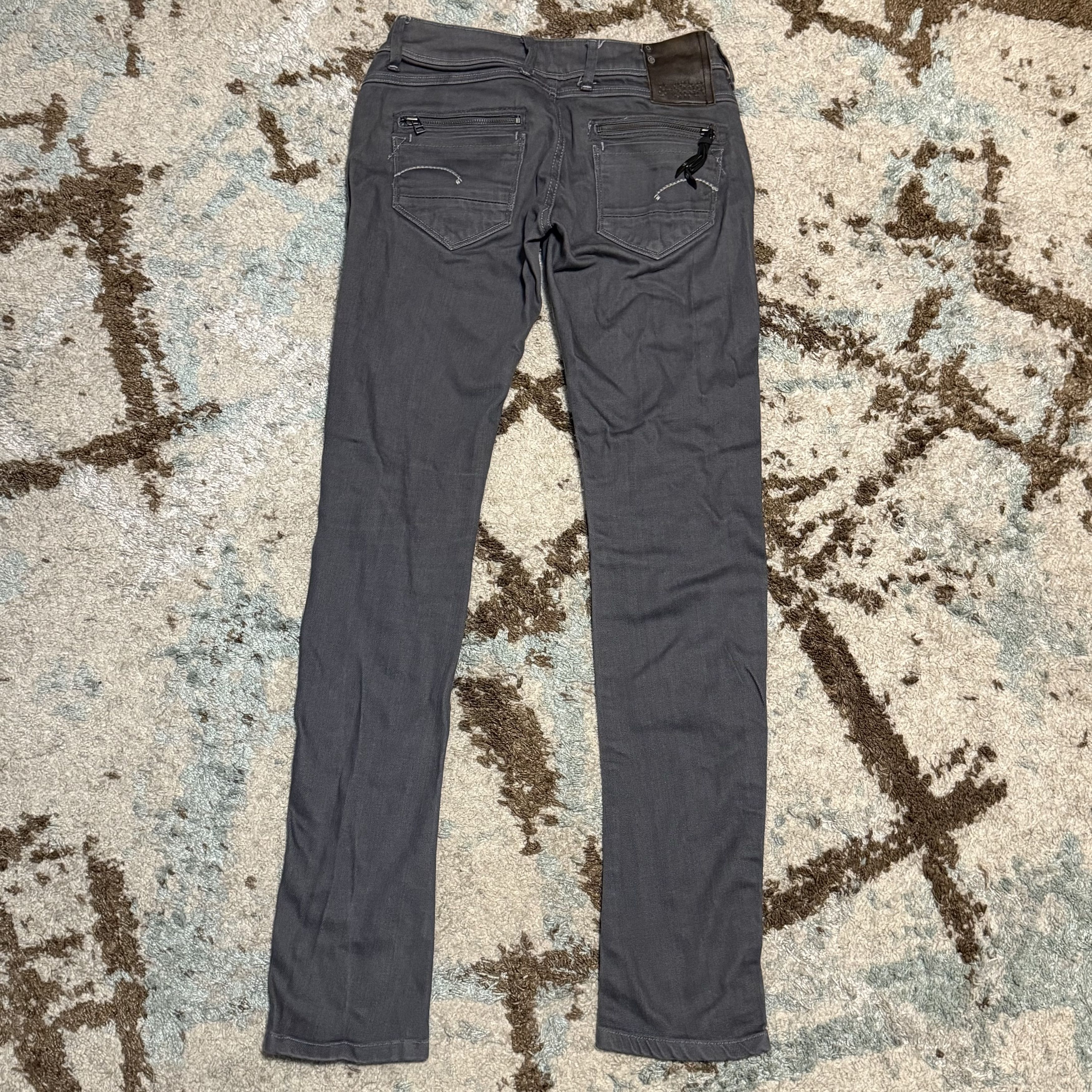 G-Star G Star Raw 3301 Skinny Jeans Gray Size 30x32 Size US 30 / EU 46 - 2 Thumbnail