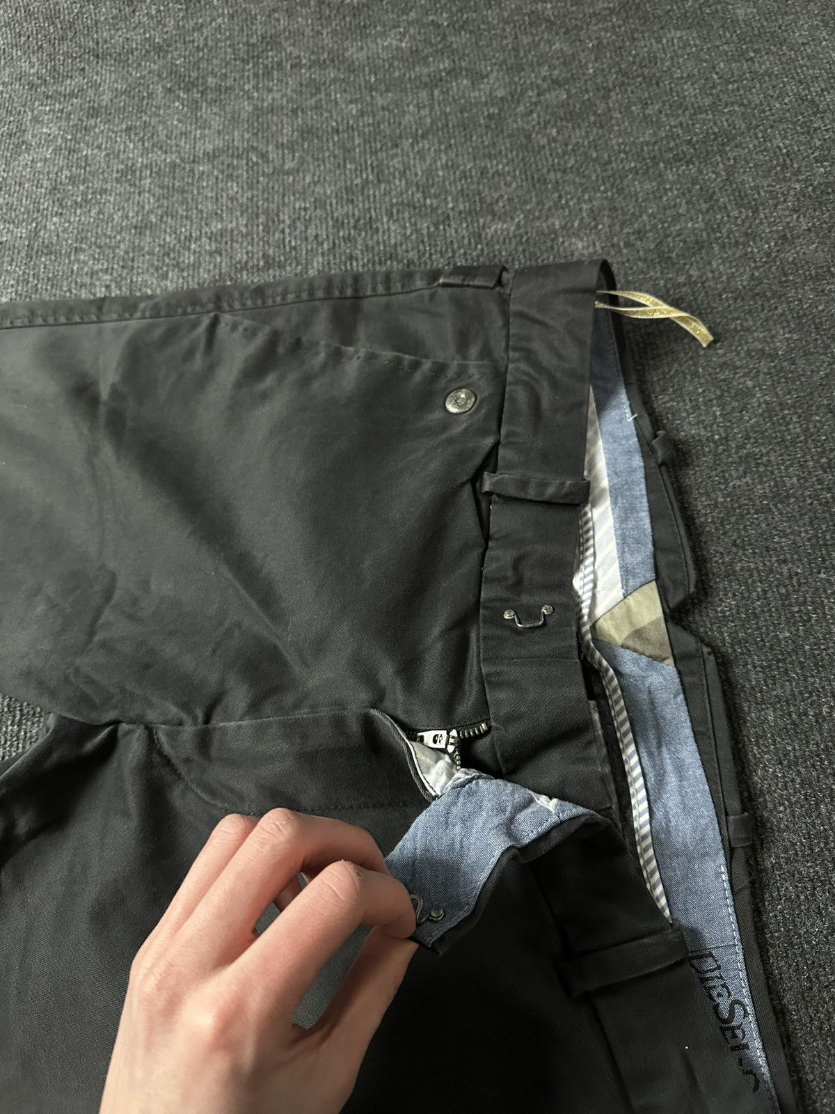 Diesel 🚨 RARE DIESEL MEN DENIM JEANS AVANT GARDE IFSIXWASNINE Y2K Size US 34 / EU 50 - 7 Thumbnail