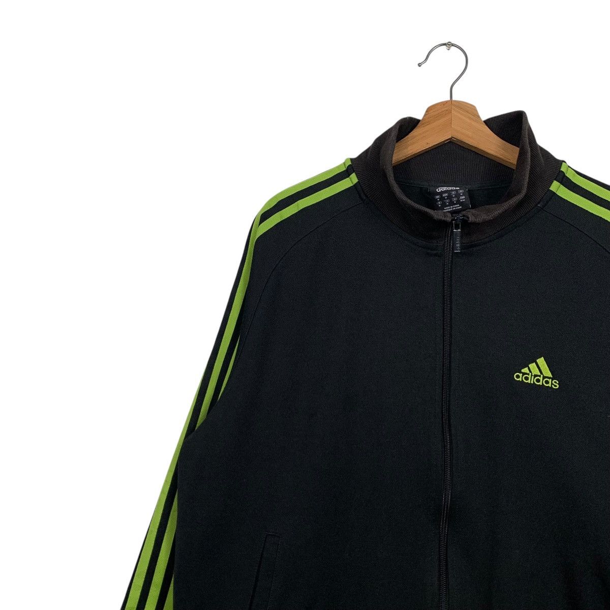 Adidas ADIDAS Embroidery Small Logo Sweater Jacket #1760-C78 Size US M / EU 48-50 / 2 - 6 Thumbnail