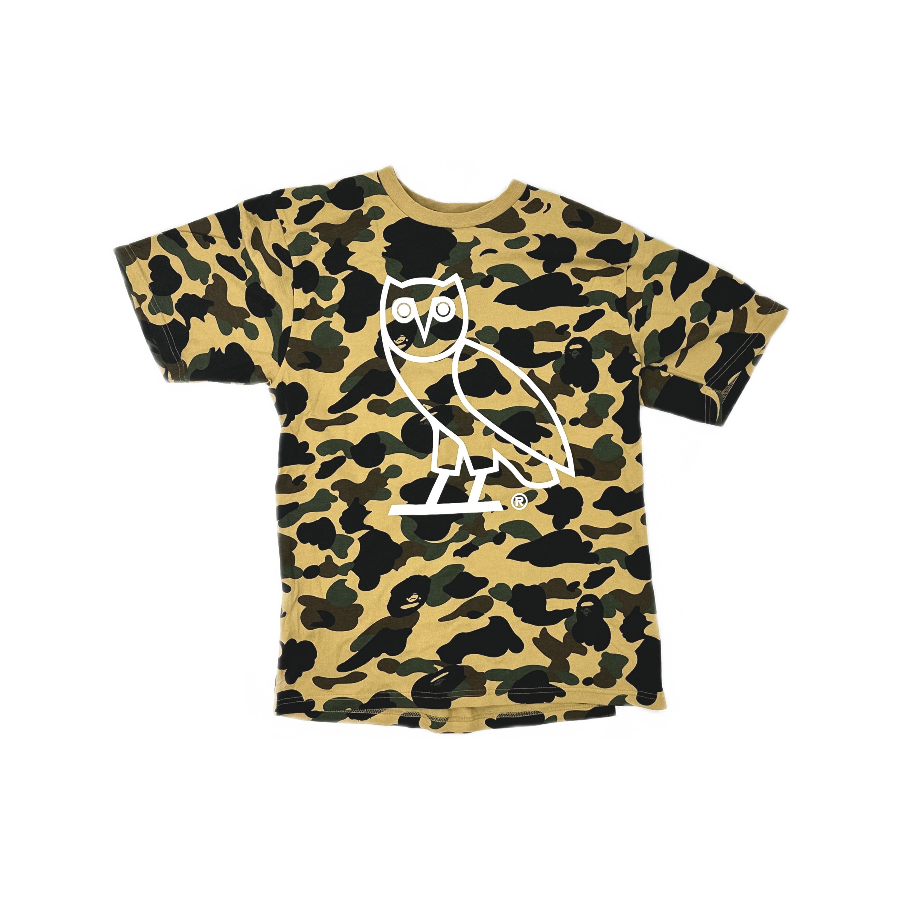 Bape A Bathing Ape x OVO Camo Owl Graphic T-Shirt Size L Size US L / EU 52-54 / 3 - 1 Thumbnail
