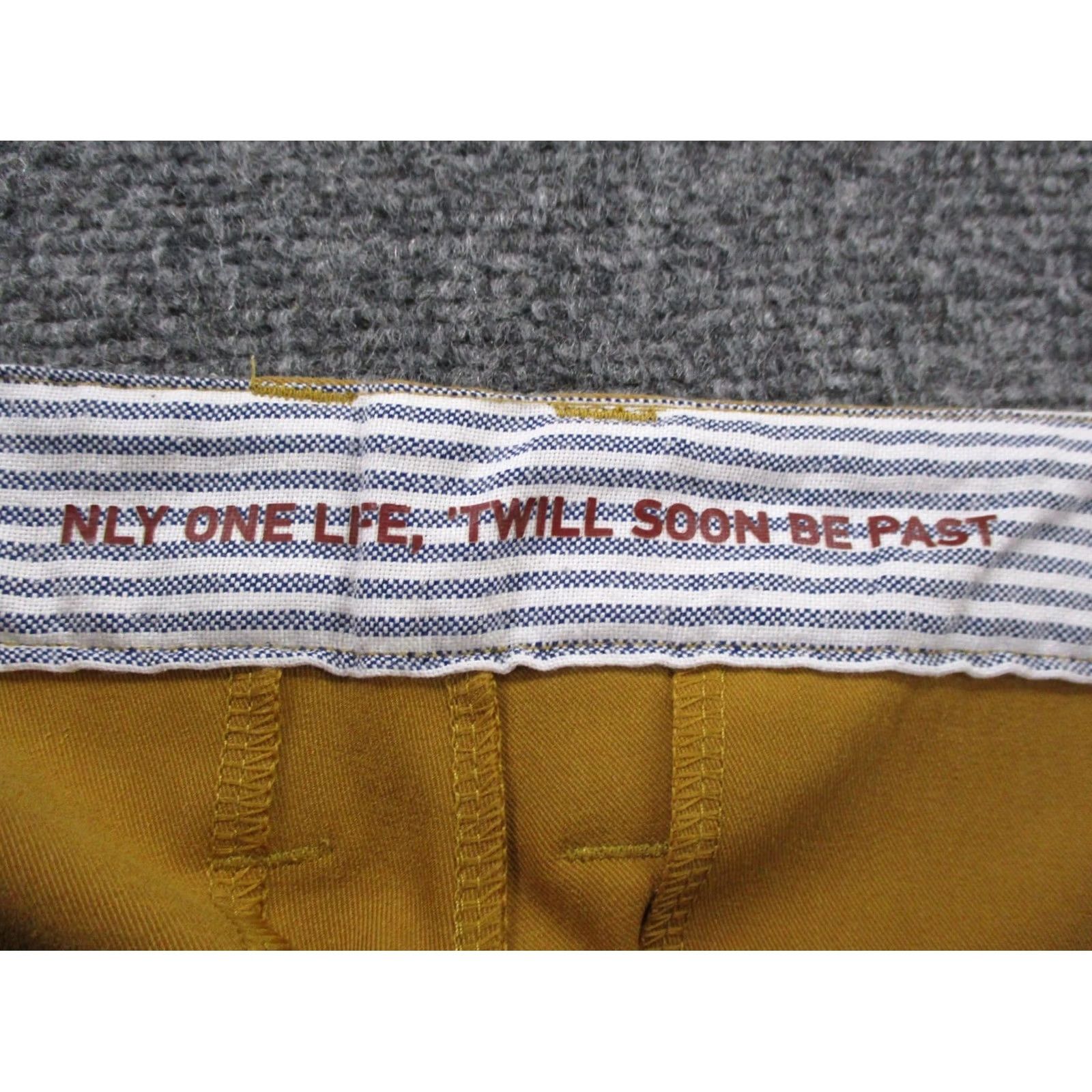 Rhone Rhone Pants Mens 30 Yellow Chino Performance Casual Preppy Business Dress Flat Front Straight Leg Knits Polyester Shirt/ Pants Men XS-XXL? Size US 30 / EU 46 - 7 Thumbnail