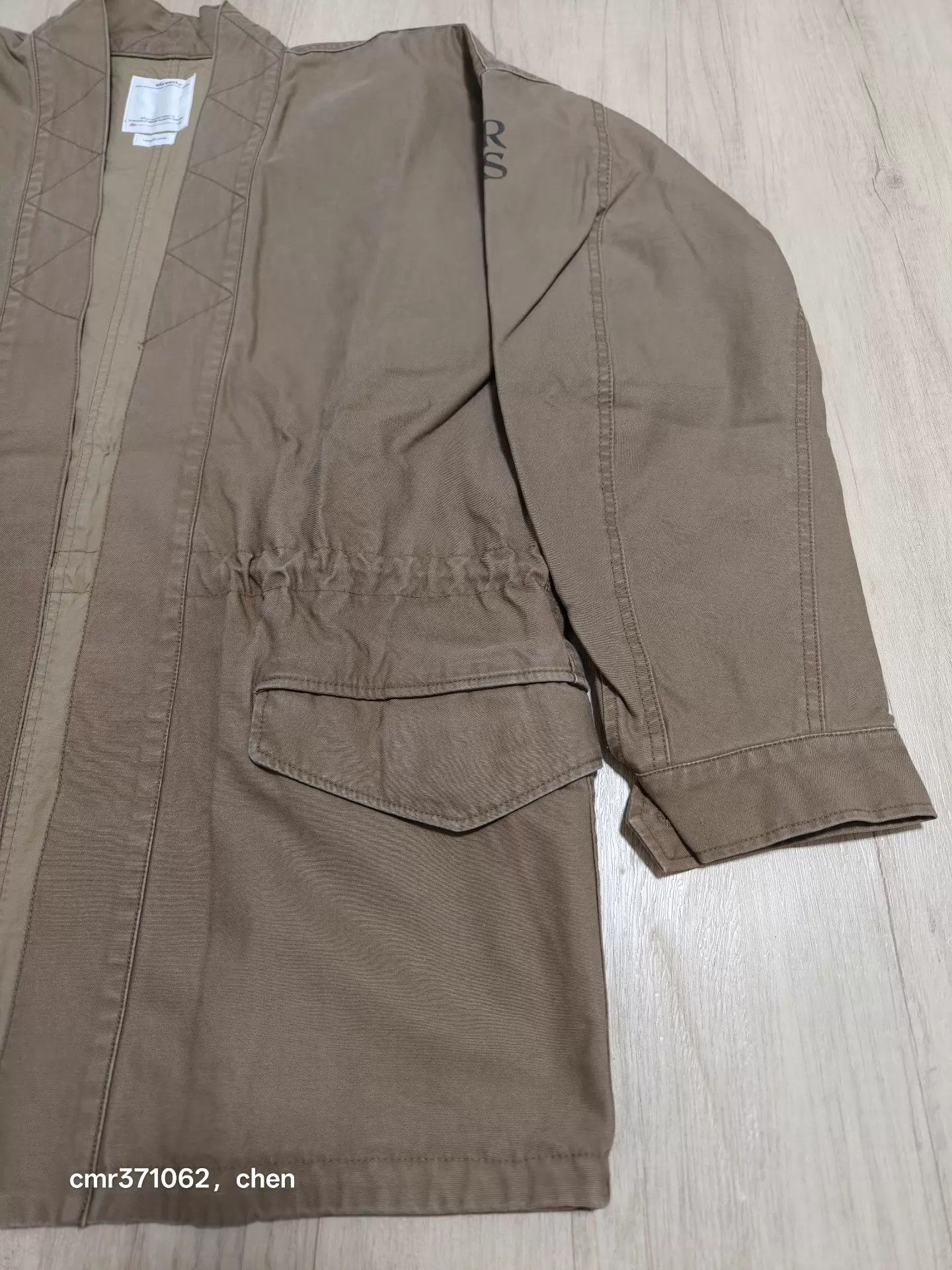Visvim visvim 19AW Sanjuro Benny Military Robe JKT Brown3 Size US L / EU 52-54 / 3 - 2 Thumbnail