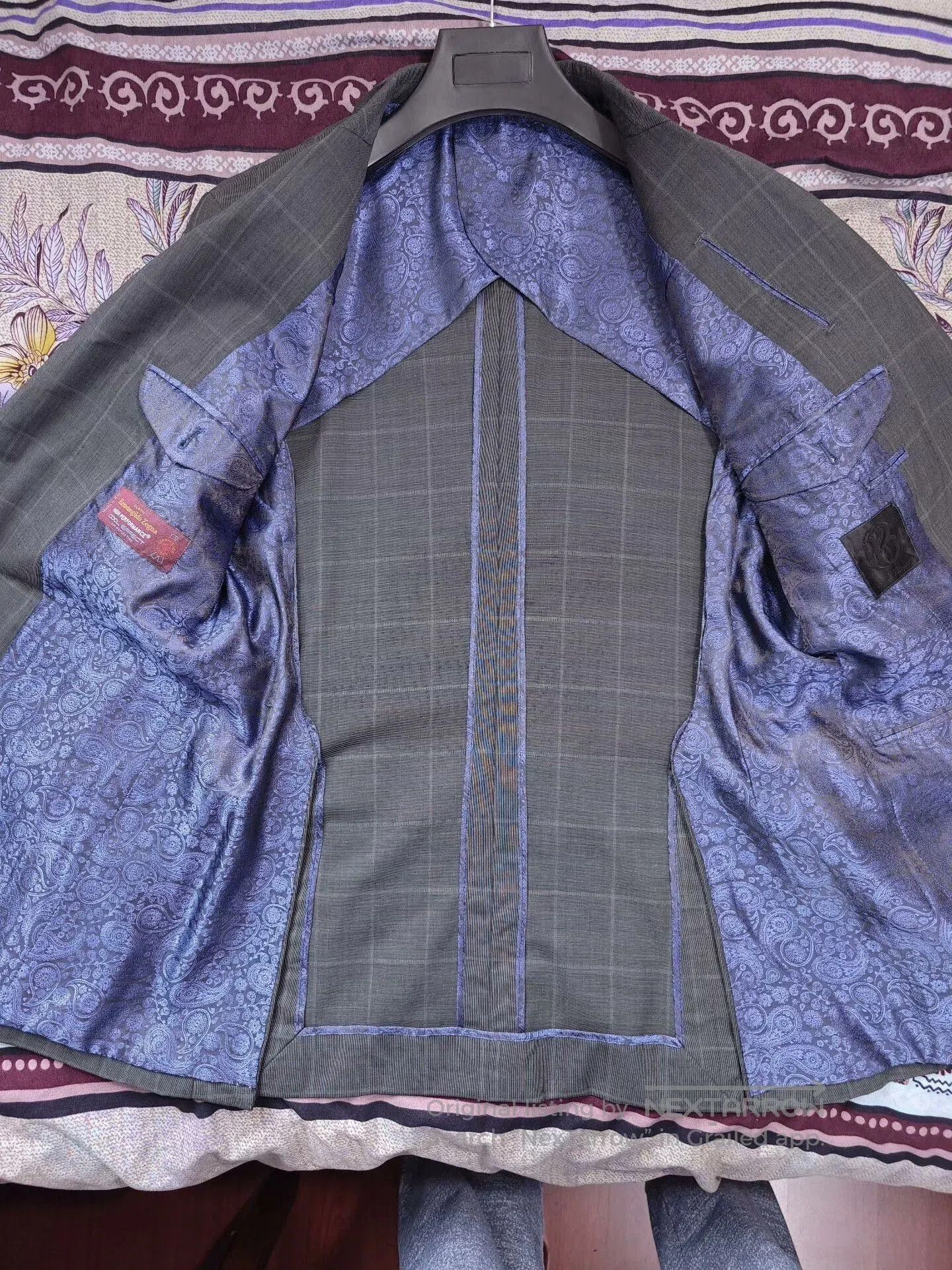 Ermenegildo Zegna Custom Zegna Wool-Linen Blend Suit. Size US M / EU 48-50 / 2 - 8 Thumbnail