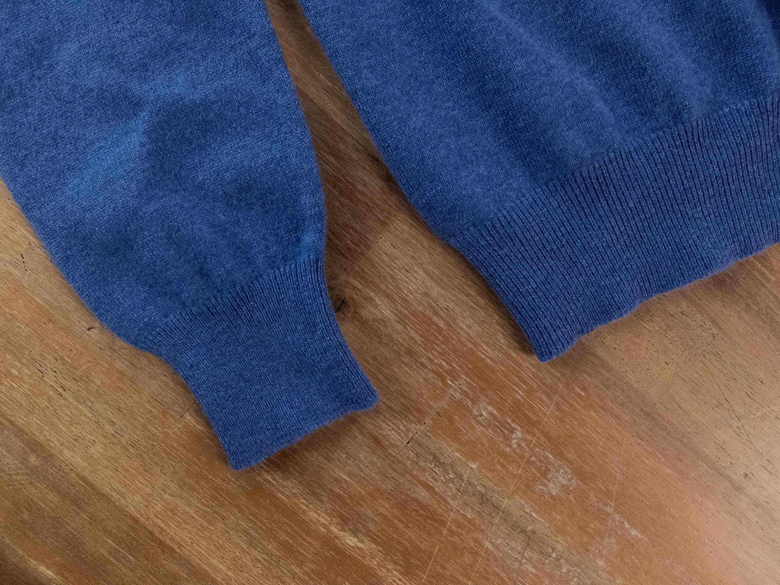 Other LA FILEPIA blue crewneck cashmere sweater Small Size US S / EU 44-46 / 1 - 5 Thumbnail