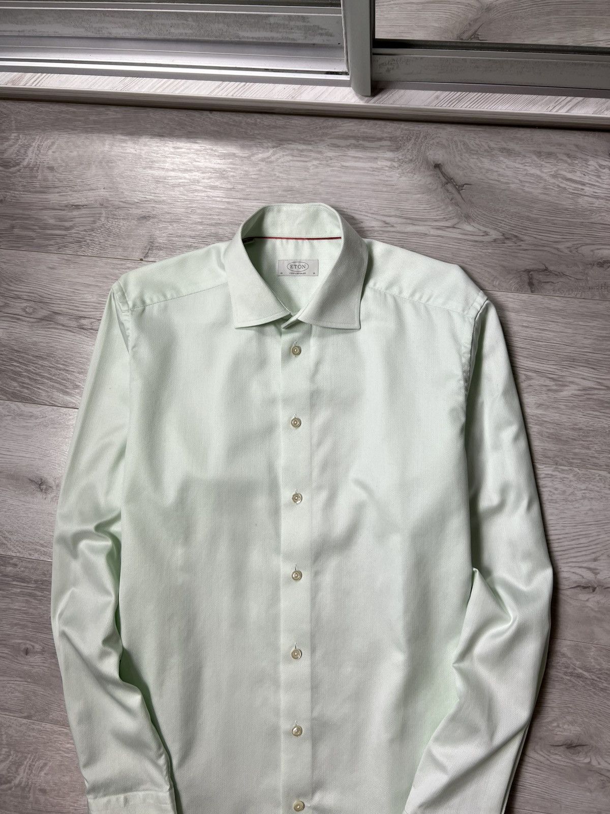 Eton Eton Button Up Long Sleeve Men’s Shirt Size L Size US L / EU 52-54 / 3 - 2 Thumbnail
