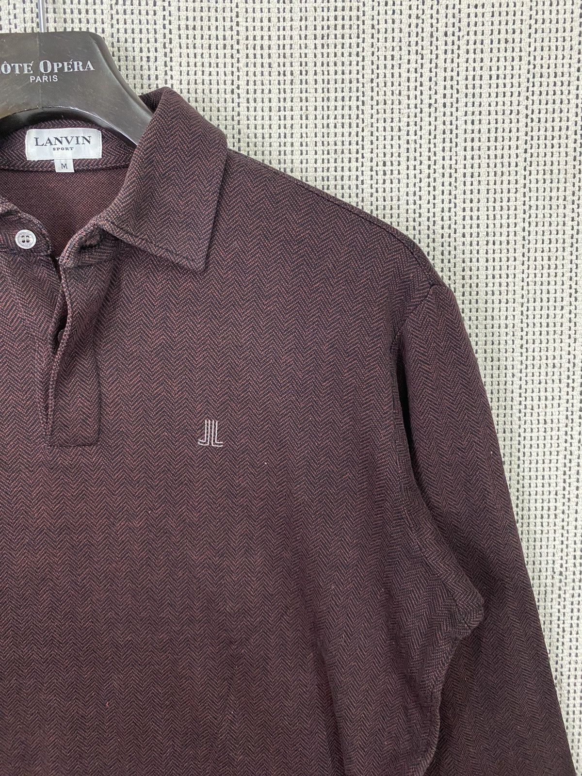 Lanvin Vintage lanvin polo shirt longsleeve size m Size US M / EU 48-50 / 2 - 5 Thumbnail