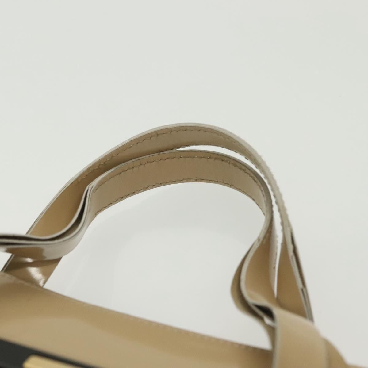 Gucci GUCCI Hand Bag Patent Leather Beige 000 2058 0558 0 Size ONE SIZE - 9 Thumbnail