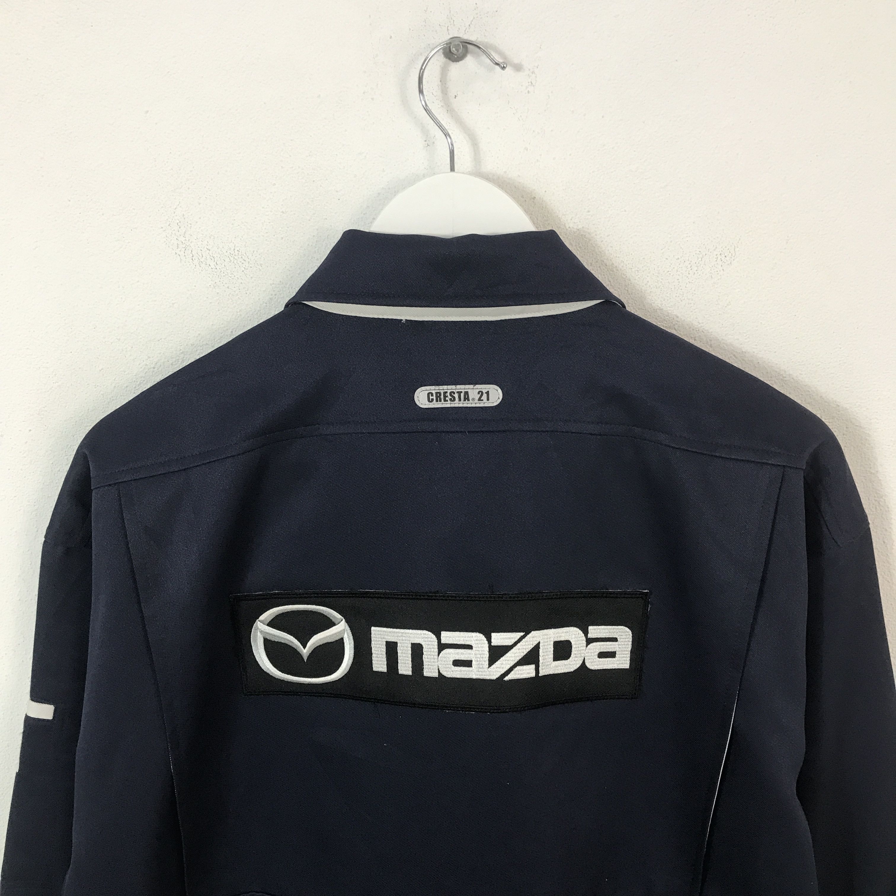 Japanese Brand Vtg Mazda Racing Motorsport uniform custom jacket K64B11 Size US L / EU 52-54 / 3 - 4 Thumbnail