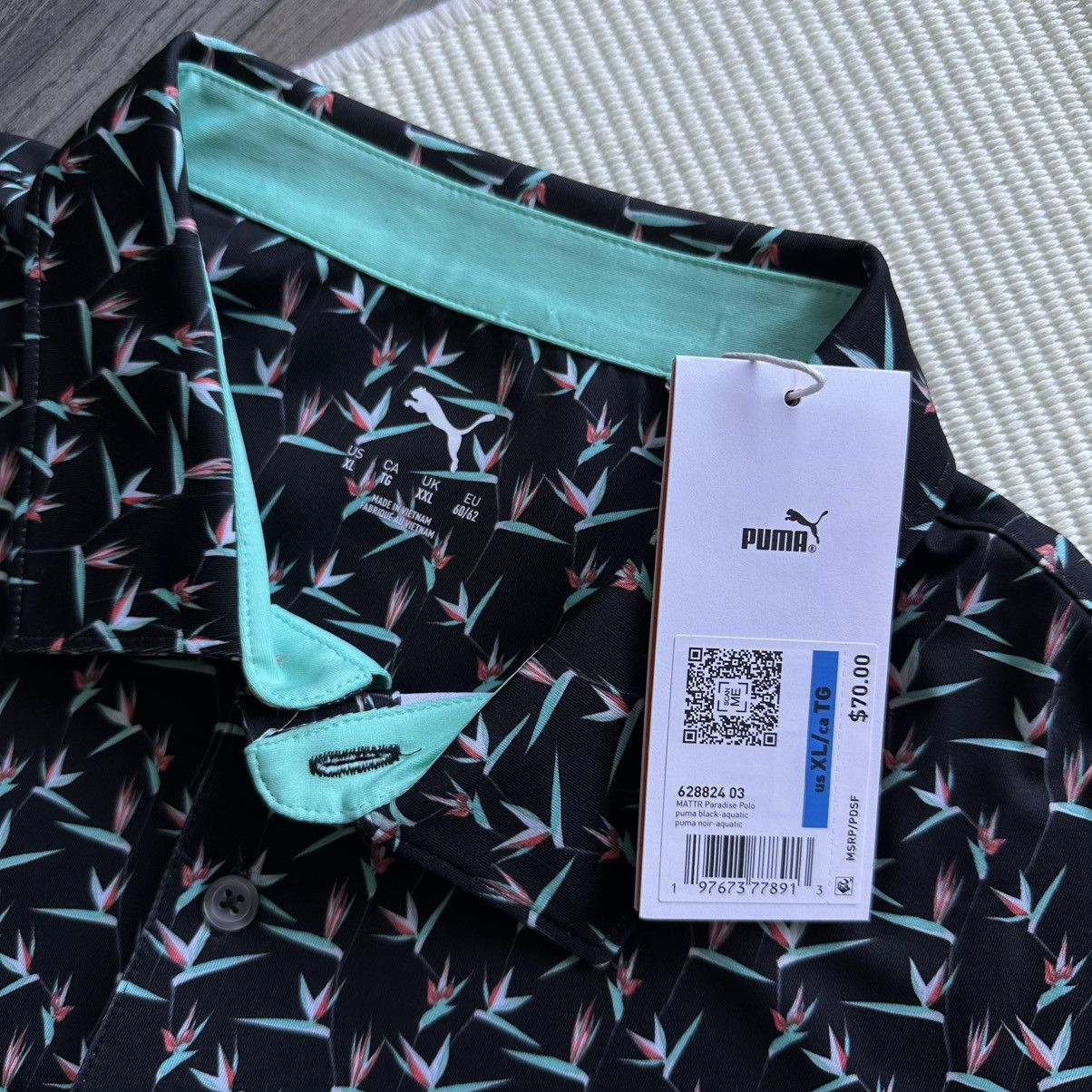 Puma Puma MATTR Paradise Golf Polo Size US XL / EU 56 / 4 - 3 Thumbnail