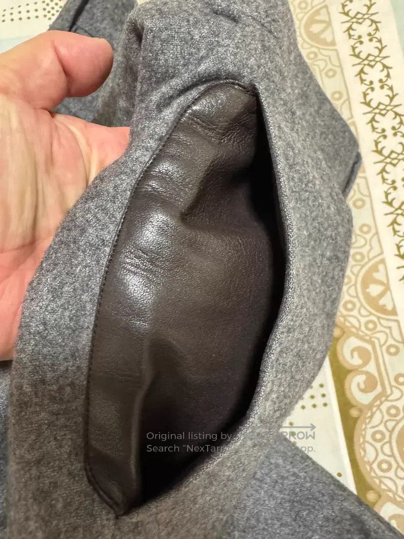 Hermes Hermes Casual Pants, 100% Cashmere. Side Pockets are Lamb Size 25" / US 0 / IT 36 - 8 Thumbnail