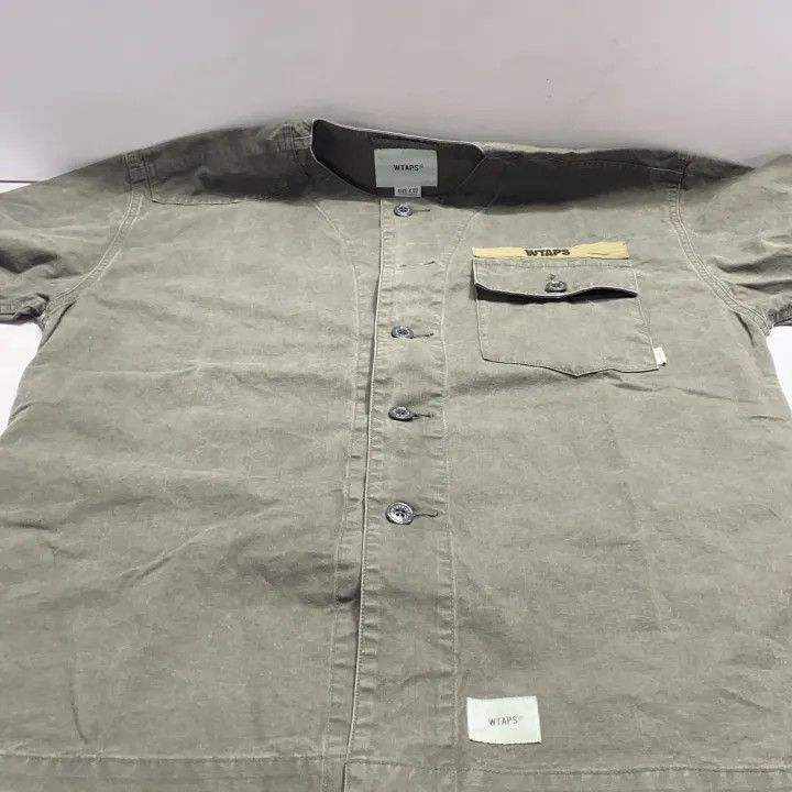 Wtaps WTAPS Long Sleeve Logo Pocket Shirt -2507 Size US M / EU 48-50 / 2 - 4 Thumbnail