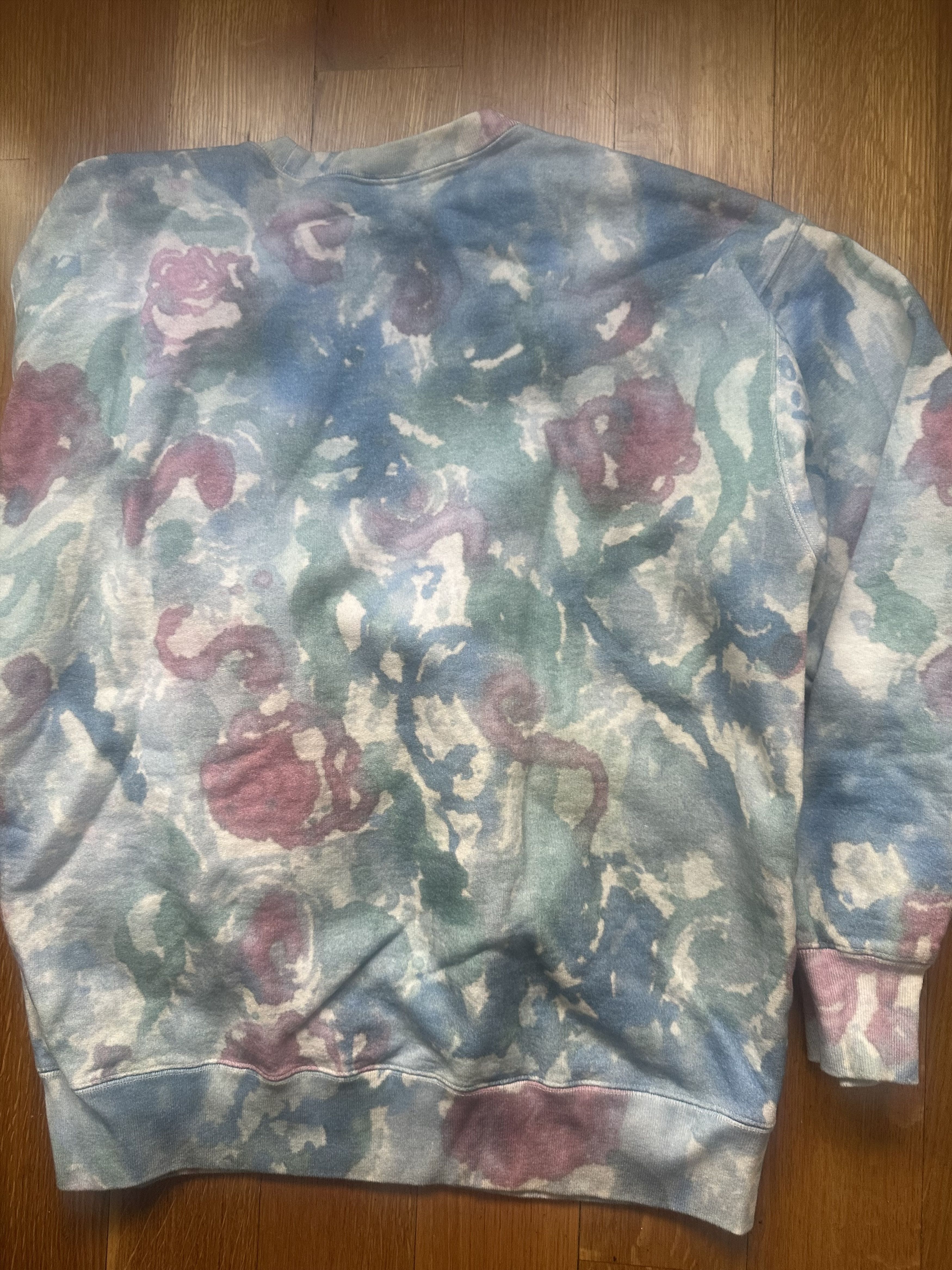 Supreme Supreme Watercolor Fleece Crewneck - Size M Size US M / EU 48-50 / 2 - 4 Thumbnail