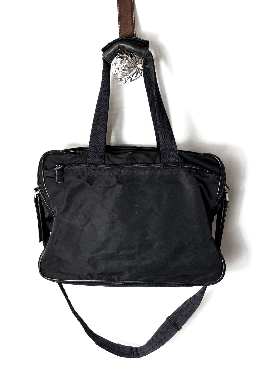 Prada × Vintage Vintage Prada Luggage Nylon Bag Size ONE SIZE - 4 Thumbnail