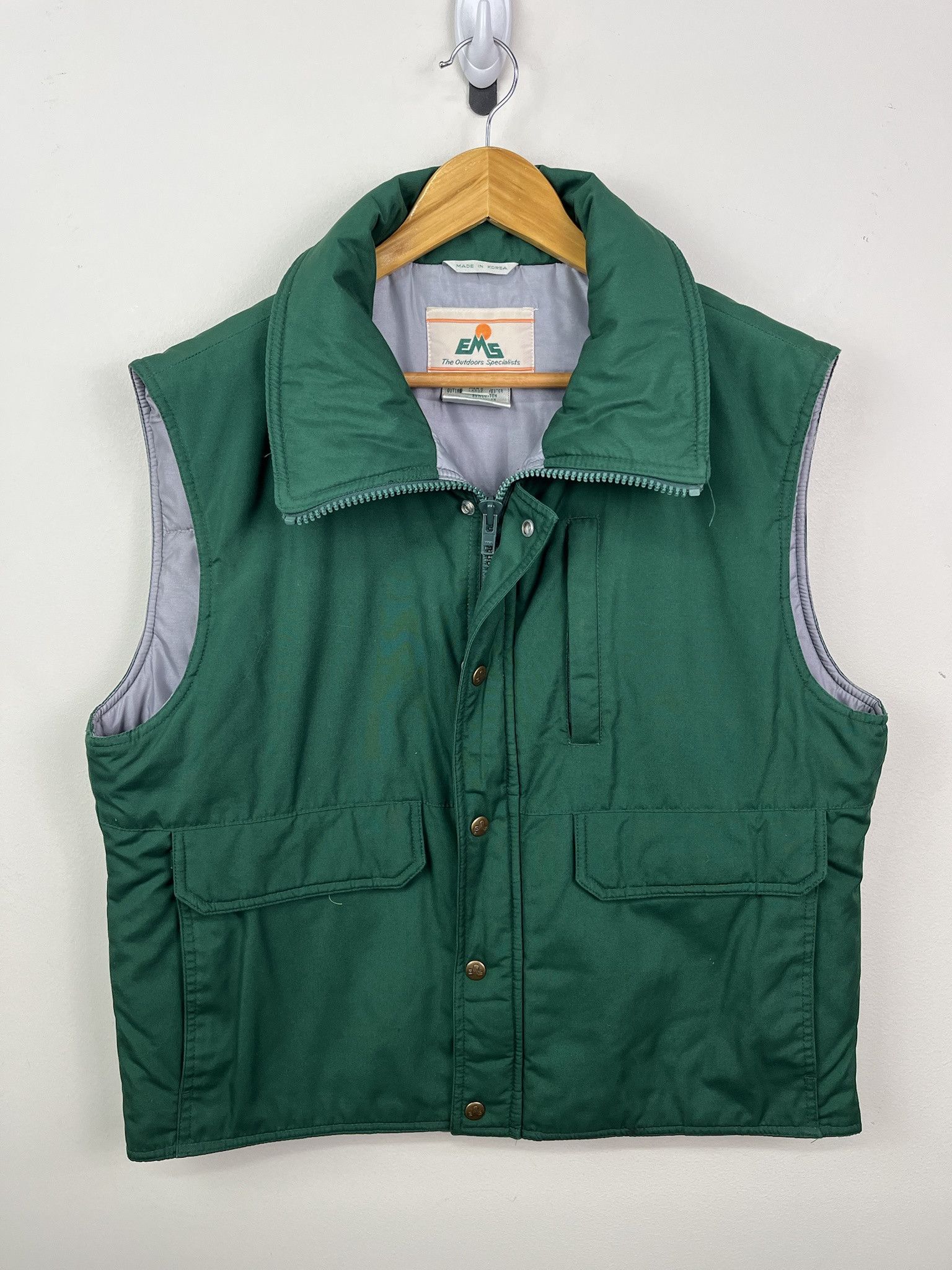 Vintage Vintage 90's EMS Heavyweight Workwear Vest Size L Size US L / EU 52-54 / 3 - 1 Thumbnail