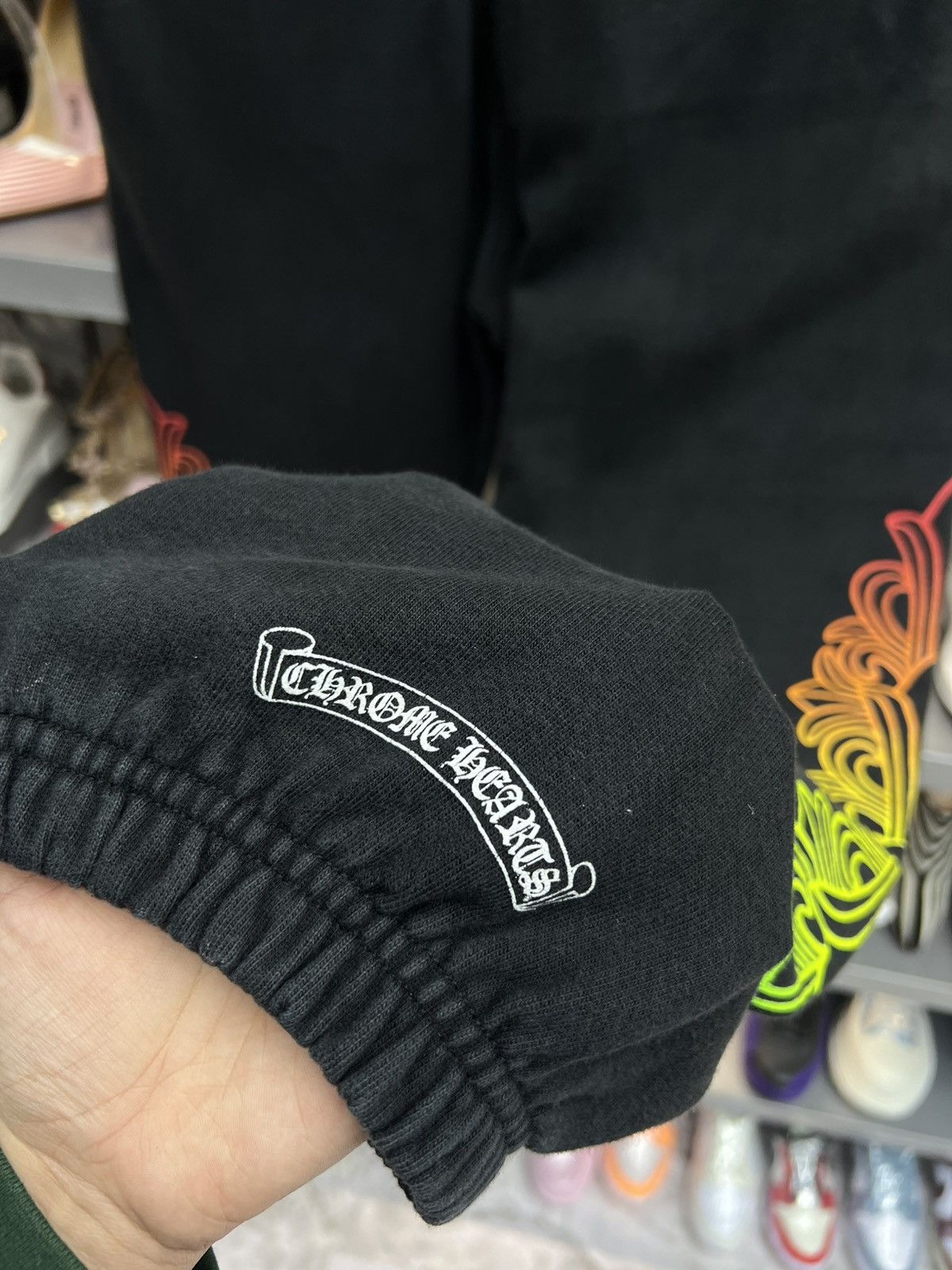 Chrome Hearts Chrome Hearts Gradient Floral Circle Logo Sweatpants Size US 36 / EU 52 - 5 Thumbnail