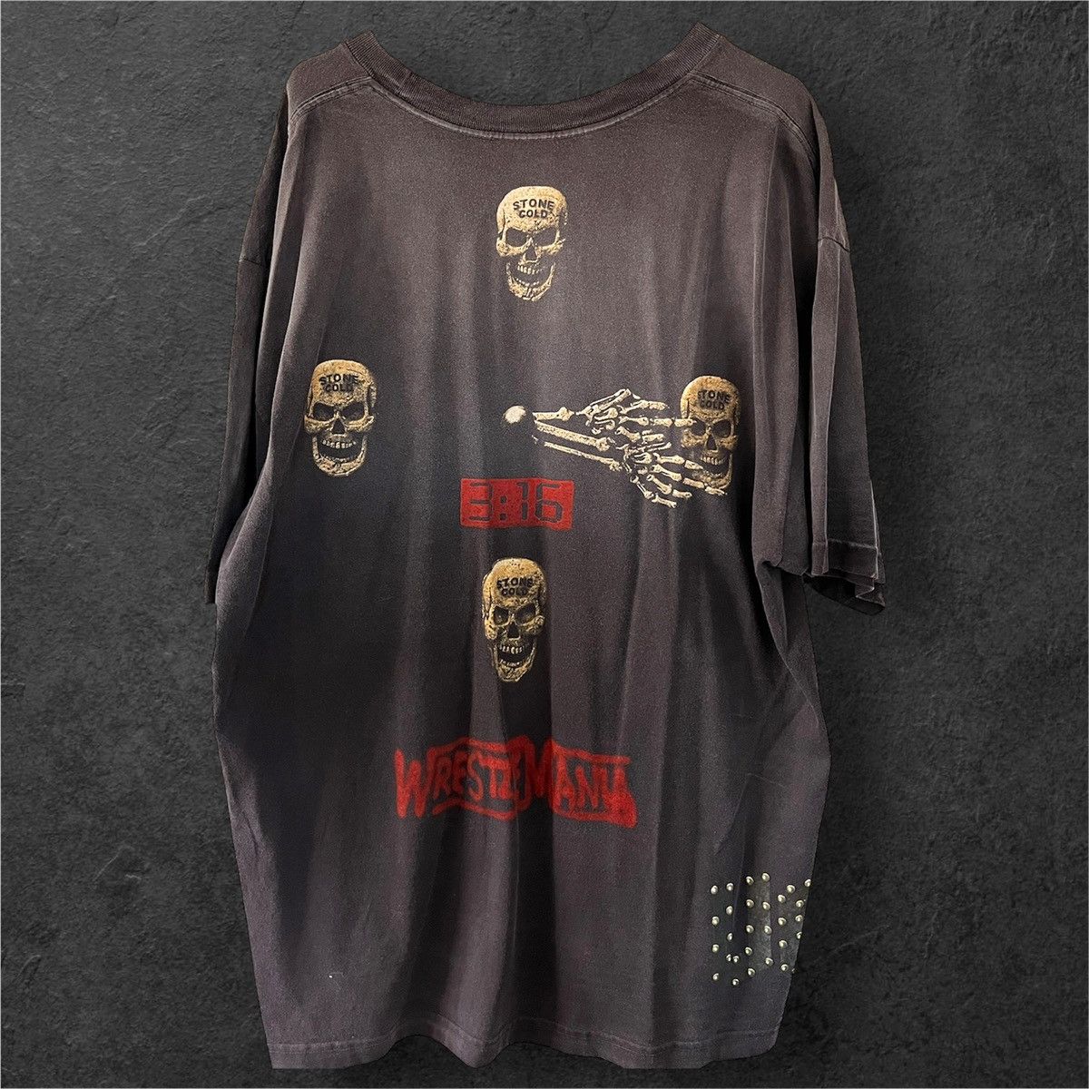 Travis Scott × WWE Cactus Jack by Travis Scott x WWE No Bystanders Stone Cold Size US XXL / EU 58 / 5 - 2 Thumbnail