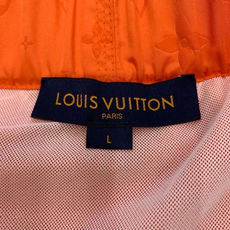 Louis Vuitton LOUIS VUITTON size l Orange presbyopic full print pocket s Size US 30 / EU 46 - 4 Thumbnail
