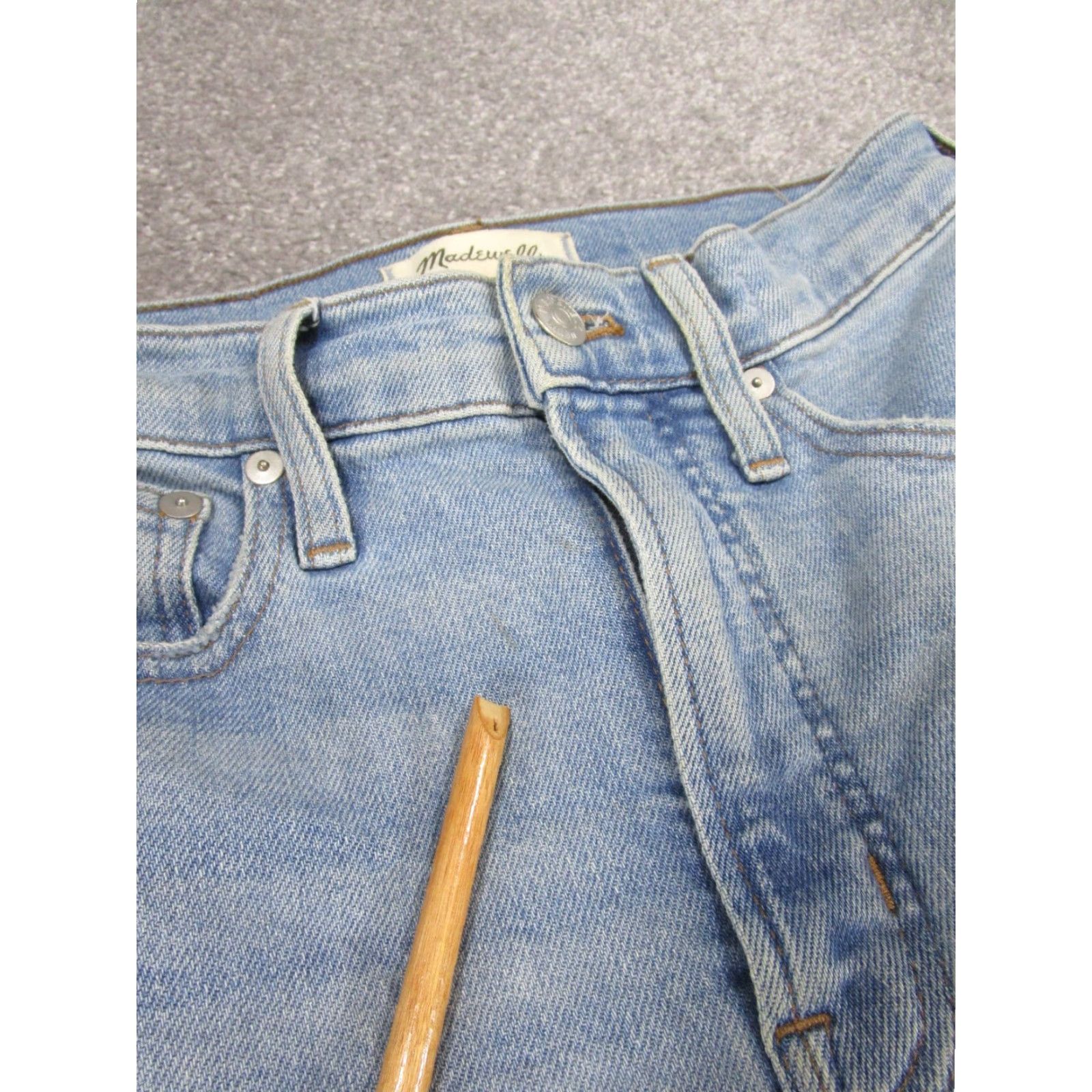Madewell VINTAGE Madewell The Perfect Vintage Women's Jeans High Waist Light Wash Blue 24 Tapered Size 42" / US 20 - 6 Thumbnail