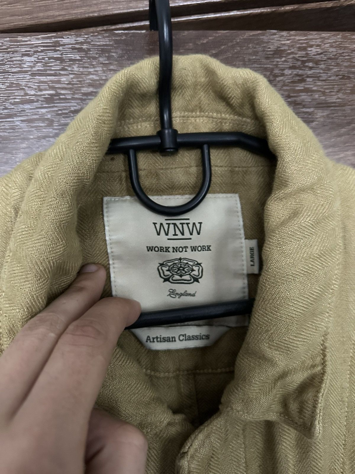 Japanese Brand Work Not Work Artisan Classics Japan Linen Jacket Size US L / EU 52-54 / 3 - 10 Thumbnail