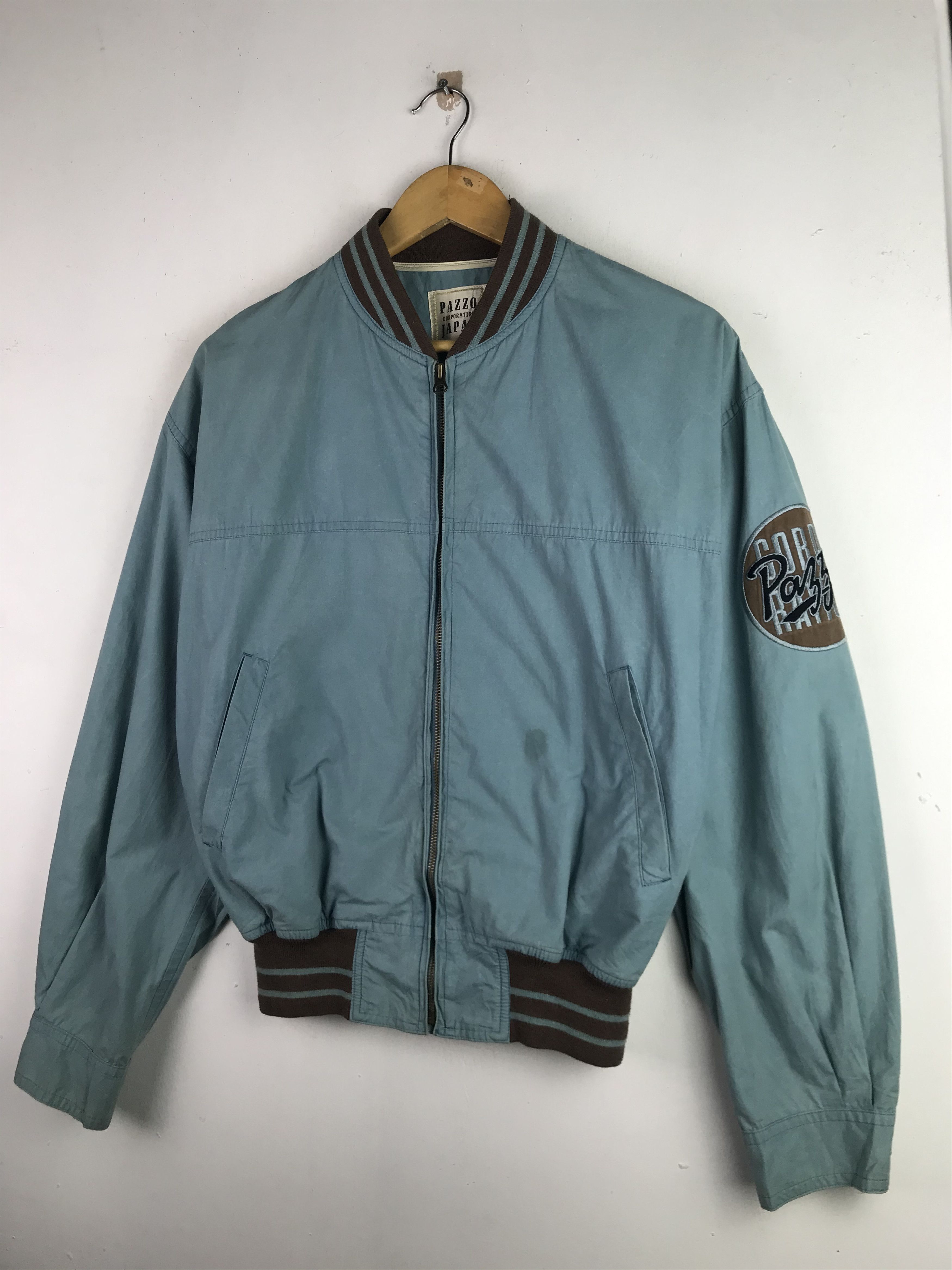Japanese Brand × Pazzo × Vintage Vintage Pazzo Cooperation Bomber Jacket Size US XL / EU 56 / 4 - 3 Thumbnail