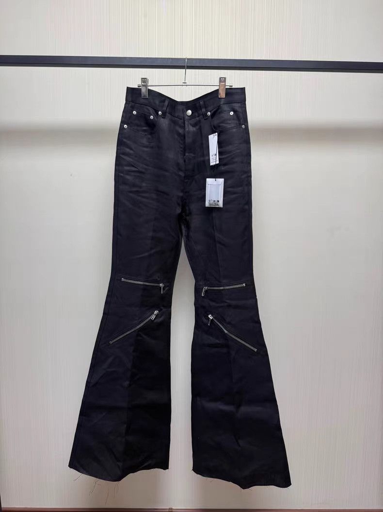 Rick Owens Rick Owens Zip Flared Bolan Pants Q8 Size US 30 / EU 46 - 1 Thumbnail