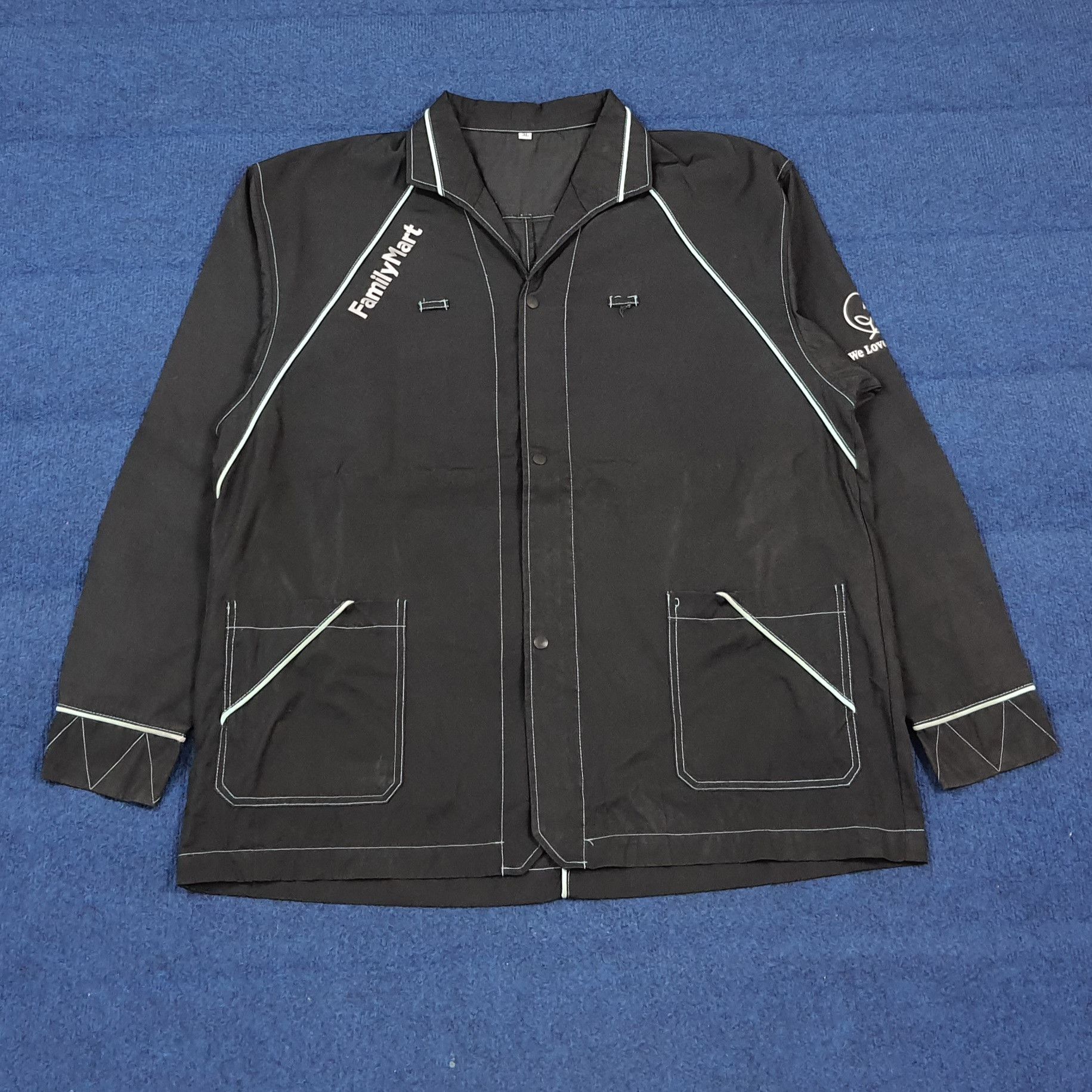 Japanese Brand Vintage Family Mart Japan Staff Uniform Work Jacket C299N65 Size US L / EU 52-54 / 3 - 1 Thumbnail
