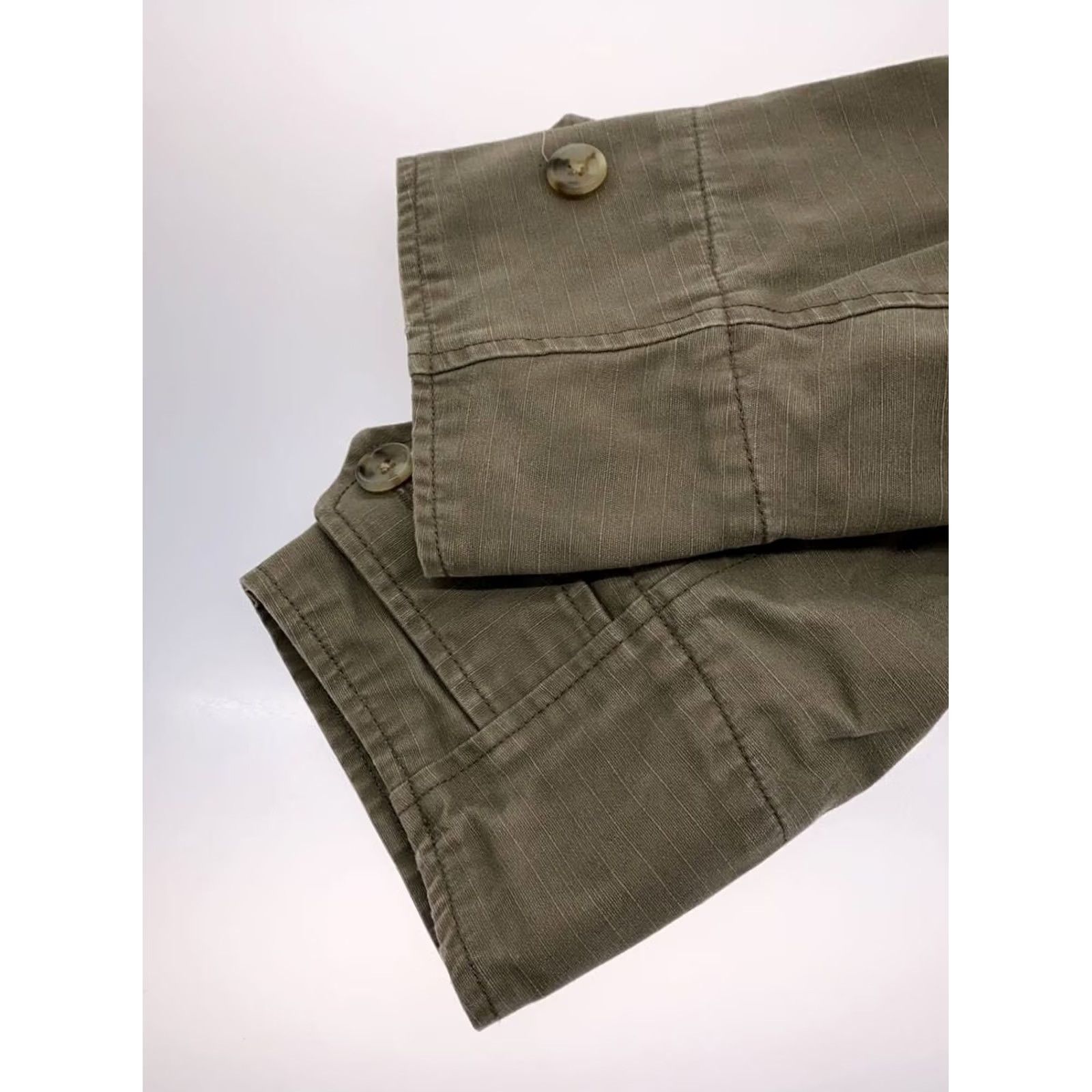 Engineered Garments Engineered Garments Storm Parka Size M Khaki Cotton Solid men's Casual USED Size US M / EU 48-50 / 2 - 4 Thumbnail