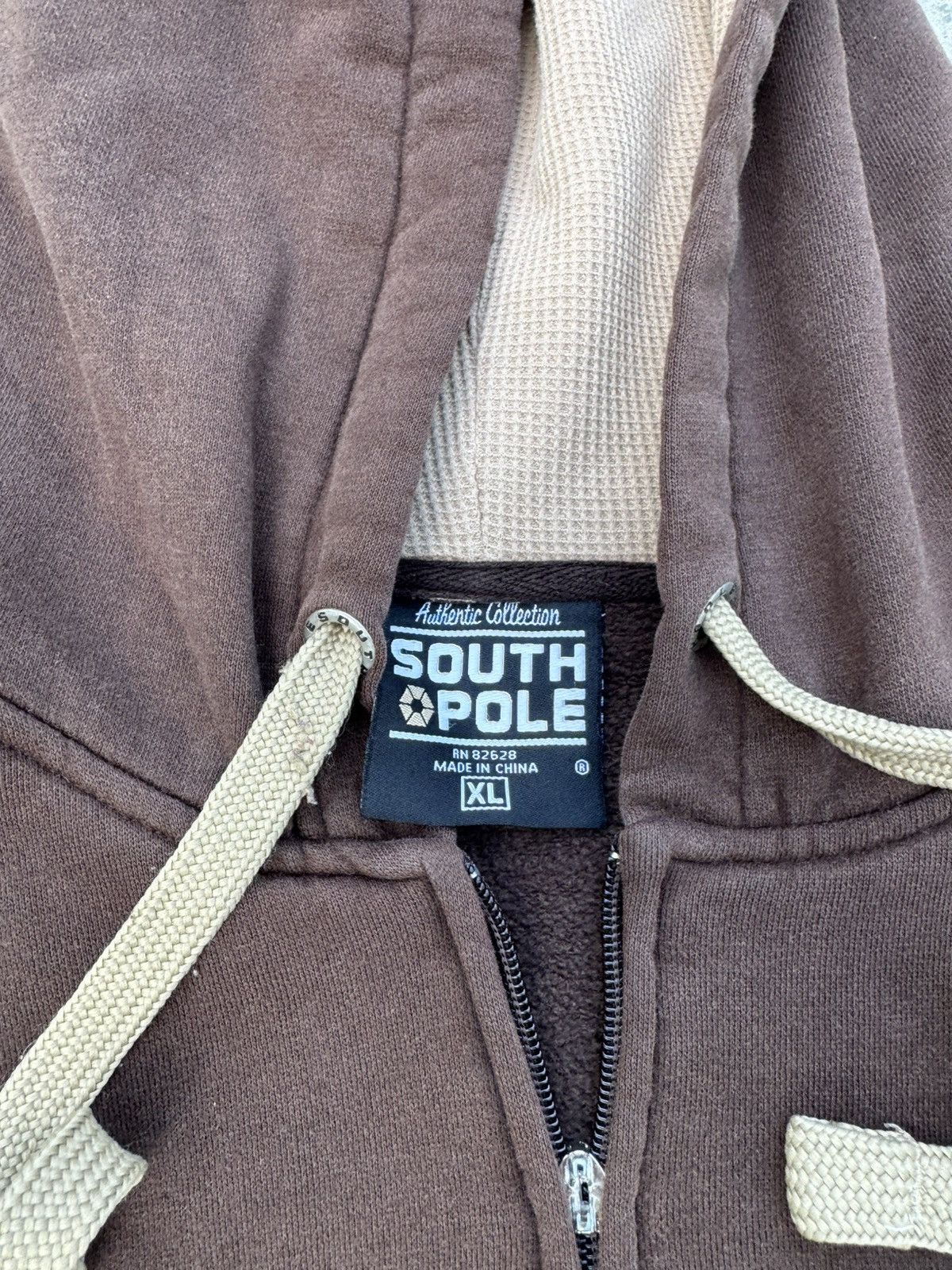 Southpole Southpole Spellout Hoodie Zip Up Size US XXL / EU 58 / 5 - 4 Thumbnail