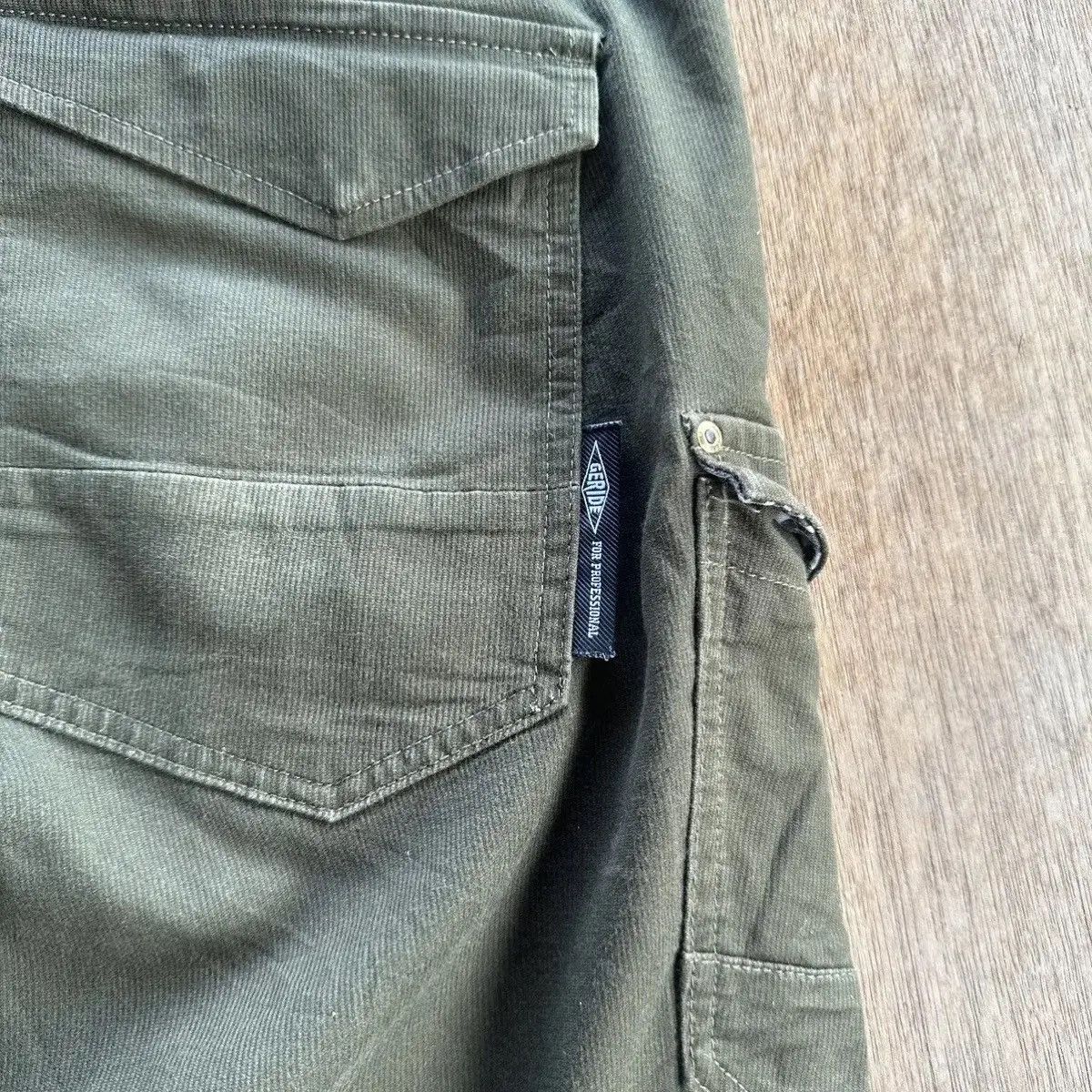 Voodoo Tactical VINTAGE DOUBLE KNEE UTILITY GERIDE JAPAN WORKWEAR CARGO PANT Size US 35 - 14 Thumbnail