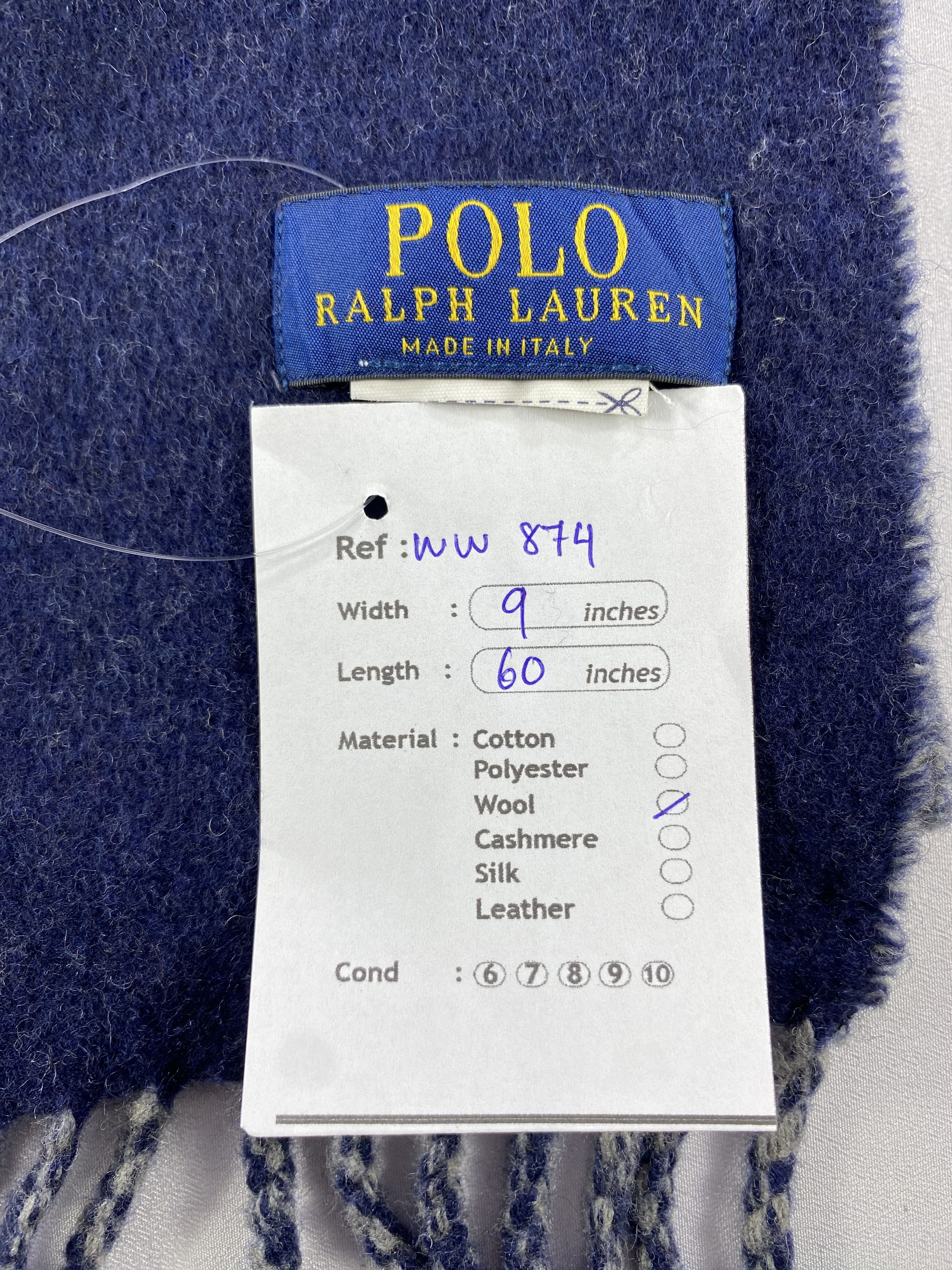 Polo Ralph Lauren × Vintage Polo Ralph Lauren Scarf / Muffler / Neckwear Size ONE SIZE - 6 Thumbnail