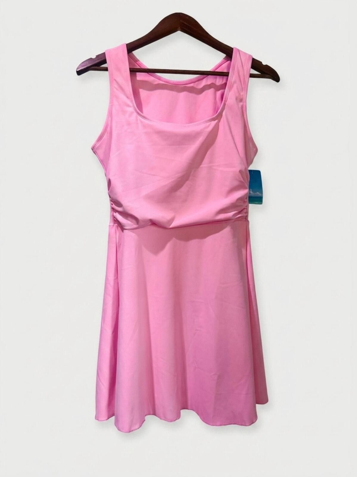 Other Scoop Neck Pink Athletic Dress with Skirted Silhouette Size M / US 6-8 / IT 42-44 - 1 Thumbnail