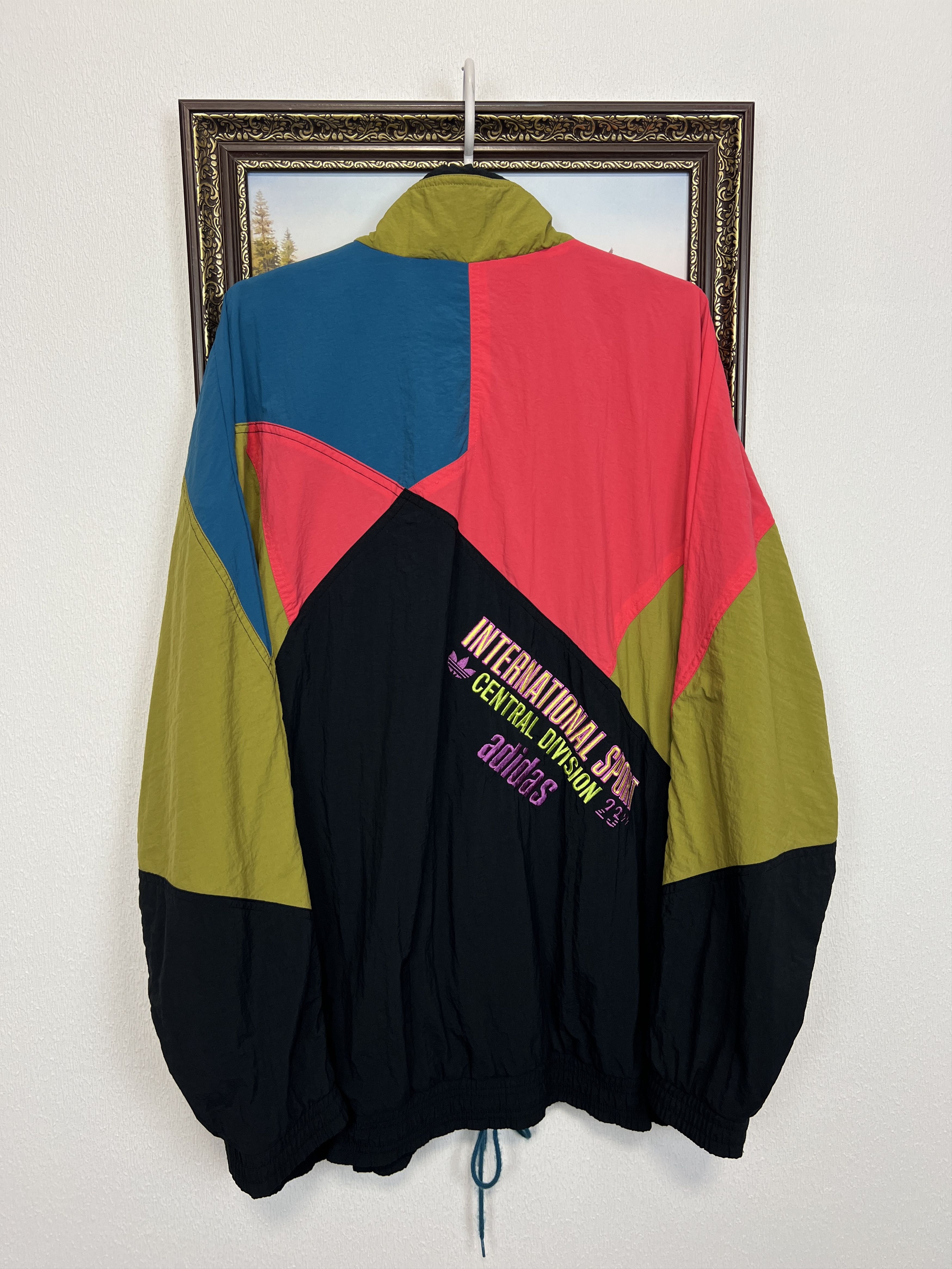 Adidas Vintage 90's International Sport Jacket Rare Track Top Hype Size US XL / EU 56 / 4 - 11 Thumbnail