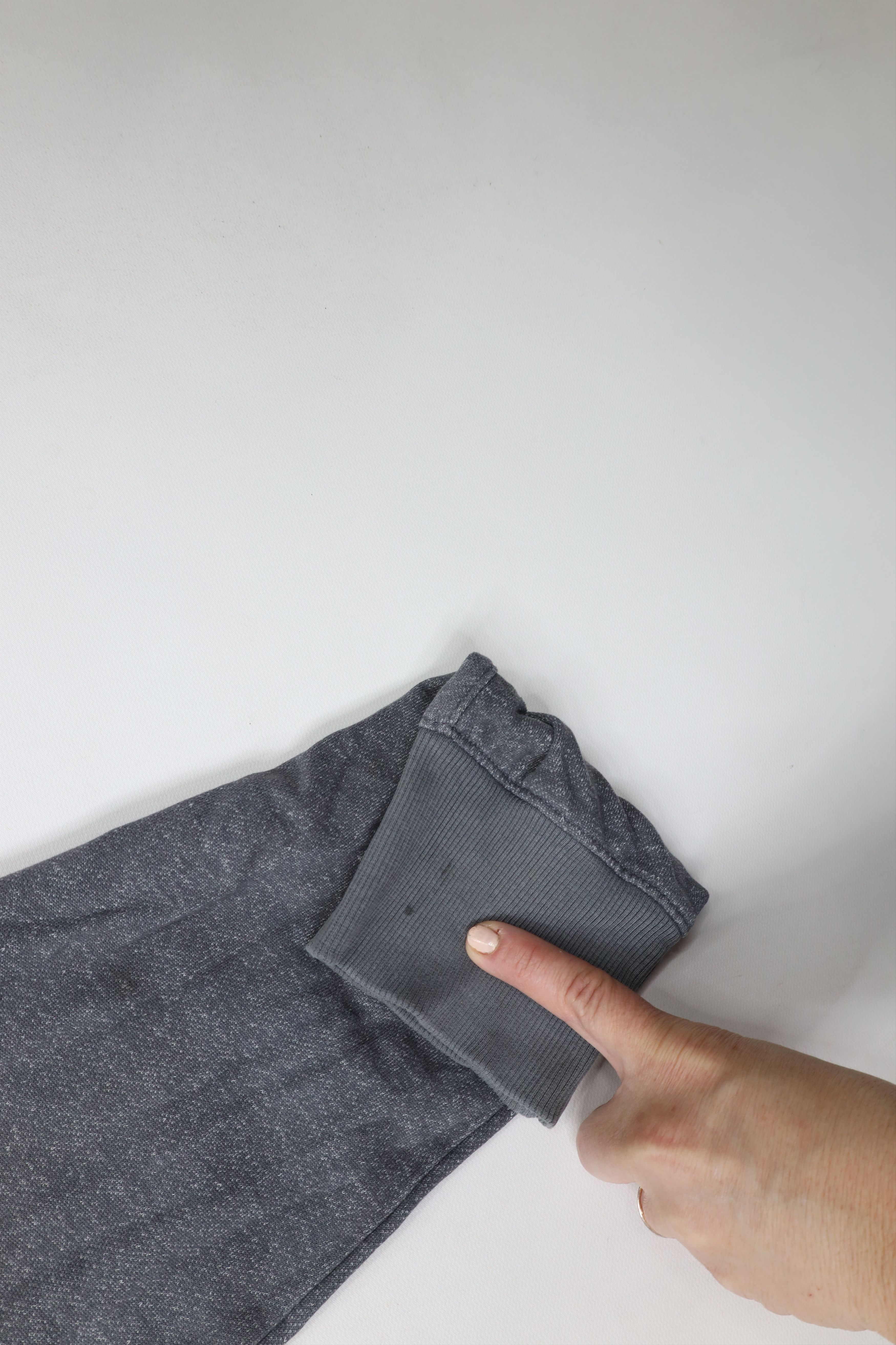 Under Armour × Vintage Under Armour Fitted Jersey Knit Chambray Sweatpants Joggers Size US 36 / EU 52 - 6 Thumbnail