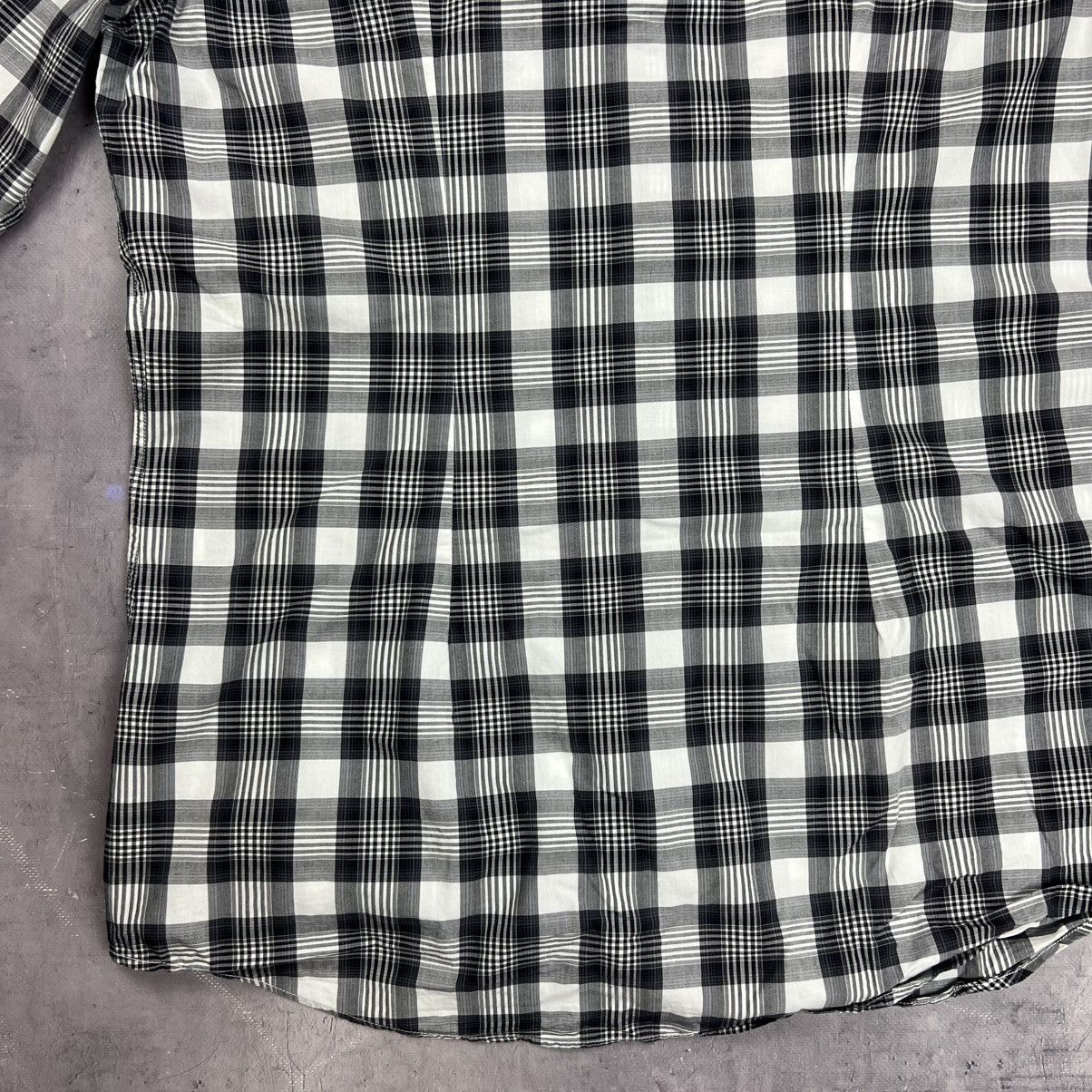 Dolce & Gabbana Rare! Dolce & Gabbana Checkered Shirt Luxury Button Up Size US L / EU 52-54 / 3 - 18 Thumbnail