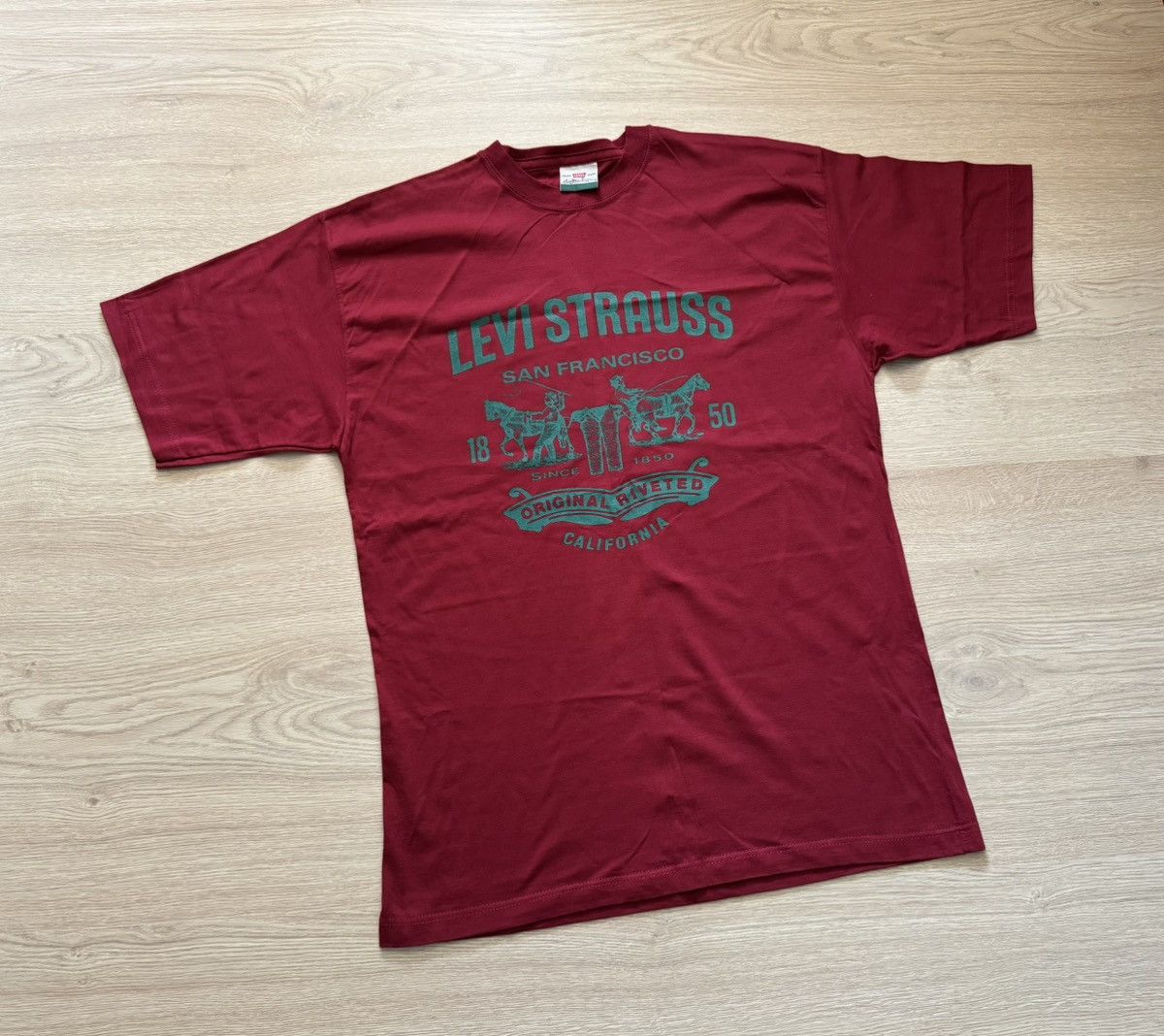 Levi's Vintage 90’s Levi’s USA T-Shirt Size US M / EU 48-50 / 2 - 1 Thumbnail