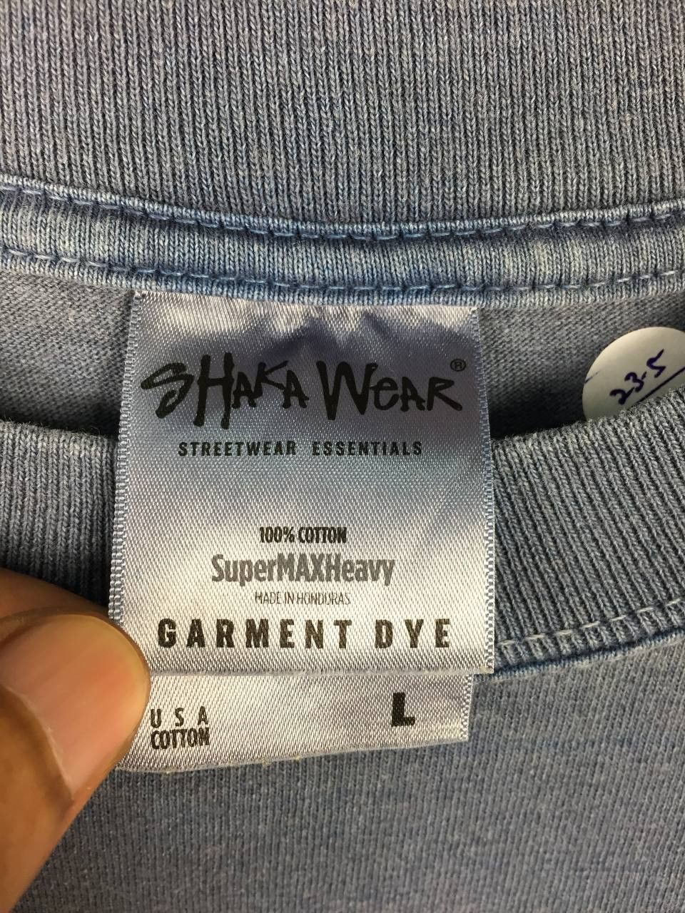 Rap Tees Vtg Shaka Wear Streetwear Essentials Garment Dye Tee Size US L / EU 52-54 / 3 - 7 Thumbnail