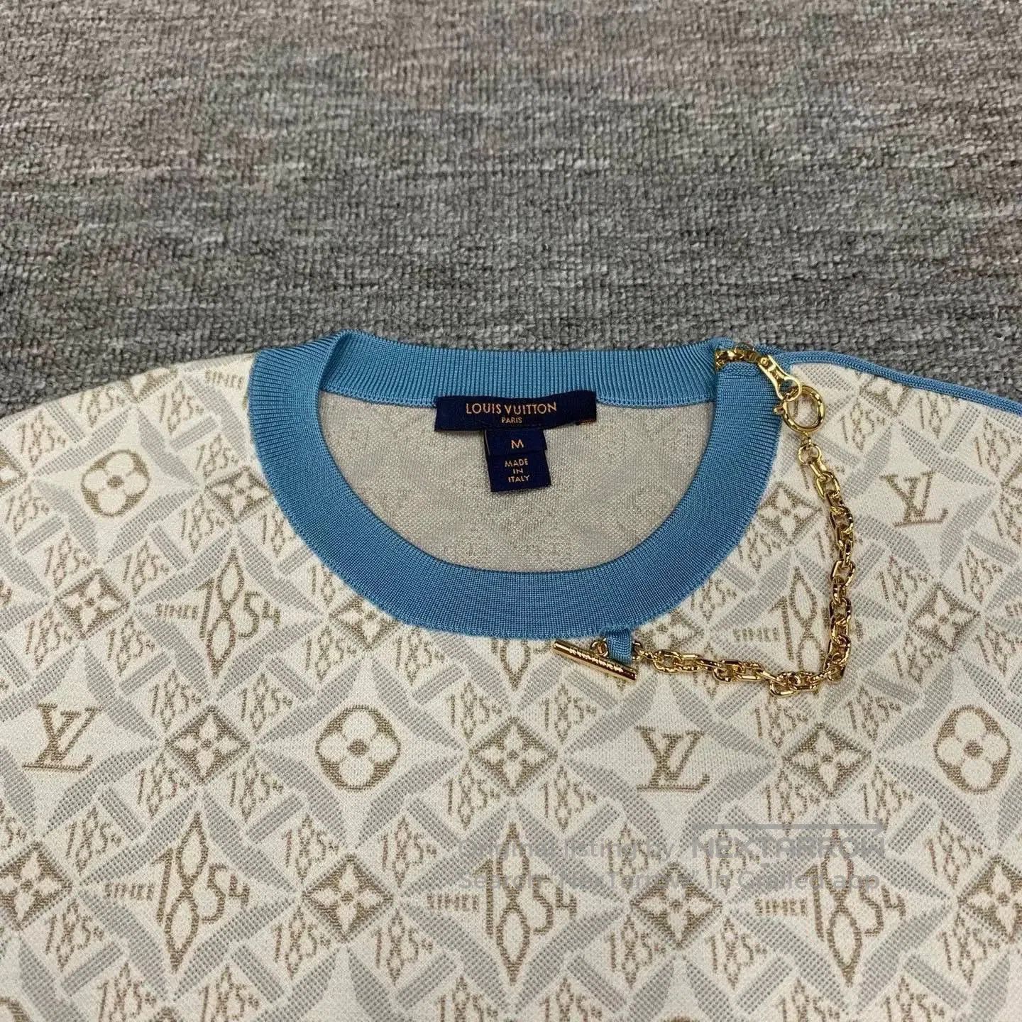 Louis Vuitton louis vuitton short sleeve silk top. Size M / US 6-8 / IT 42-44 - 9 Thumbnail