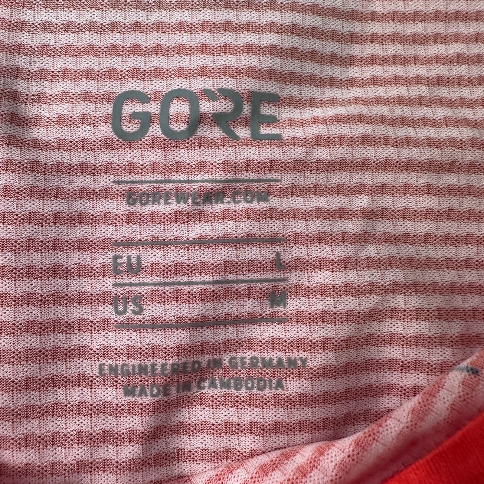 Other Gore Wear Contest Long Sleeve T-Shirt Men Large Fireball Red Size US L / EU 52-54 / 3 - 6 Thumbnail