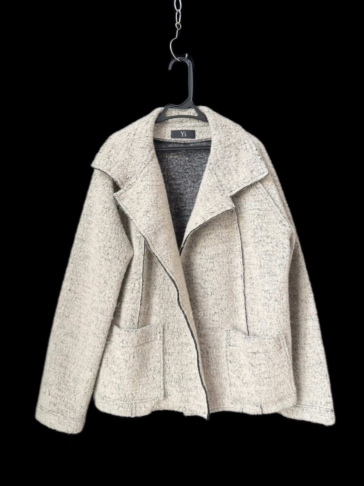 Yohji Yamamoto Yohji Yamamoto Y's Wool Cardigan Coat Size M / US 6-8 / IT 42-44 - 1 Thumbnail