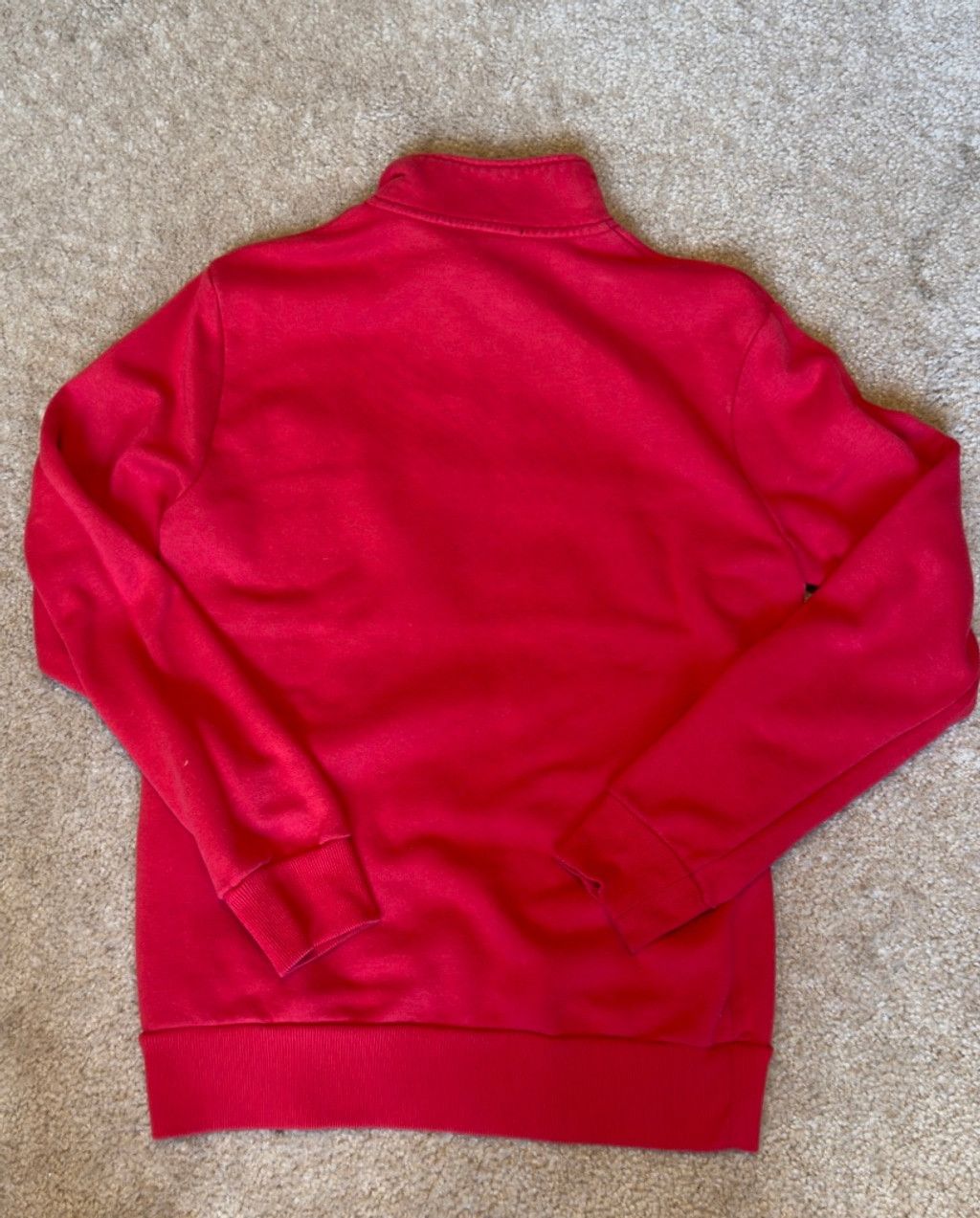 The Unbranded Brand Men’s NASA Red Quarter Zip Sweater sz-Sm Size US S / EU 44-46 / 1 - 2 Thumbnail