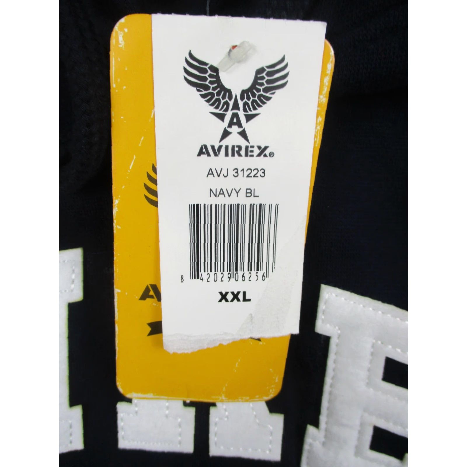 Avirex Avirex Hoodie Mens 2XL Navy Blue Flight Academy Pullover Fleece Sweatshirt Size US XXL / EU 58 / 5 - 4 Thumbnail