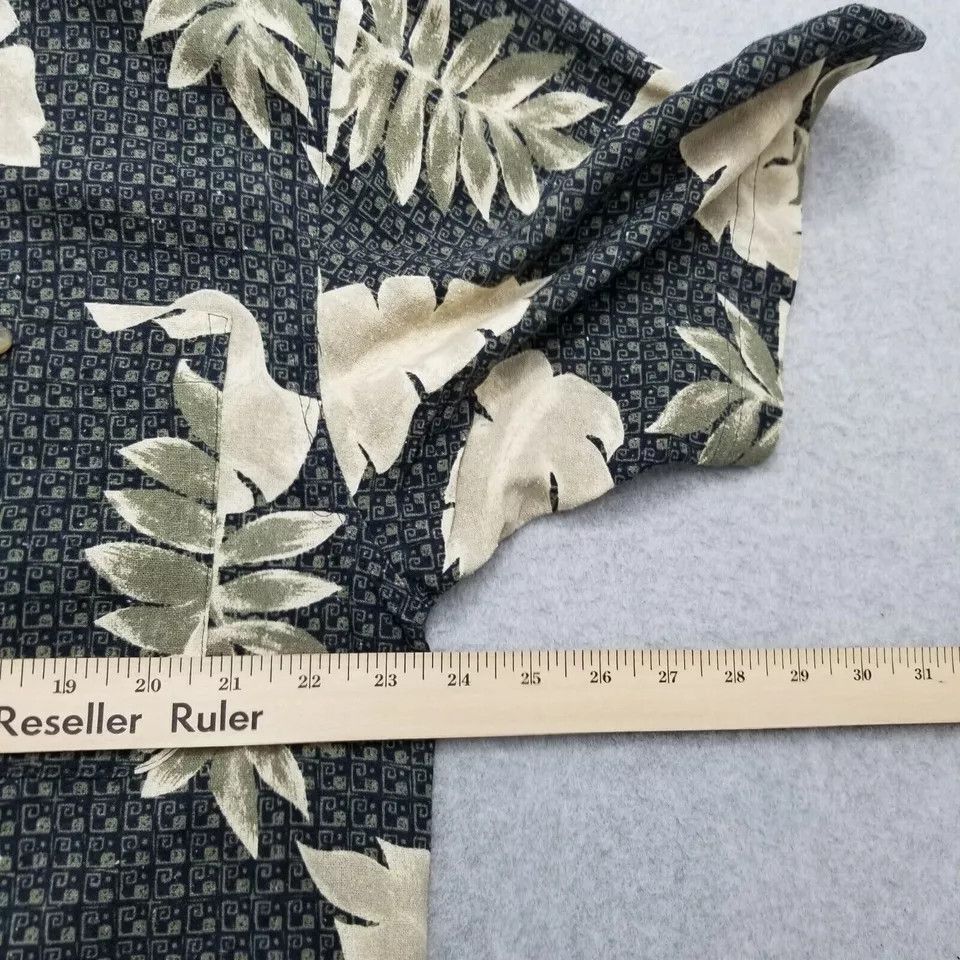 David Taylor David Taylor Shirt Mens Large Floral Hawaiian Button Up Silk Size US L / EU 52-54 / 3 - 9 Thumbnail