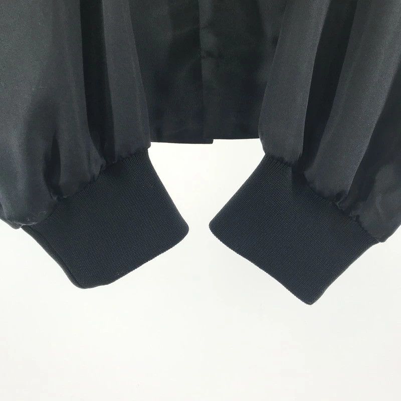 Comme des Garcons Black Jacket Polyester Satin China Shirt Toogle Button Black Size US L / EU 52-54 / 3 - 5 Thumbnail