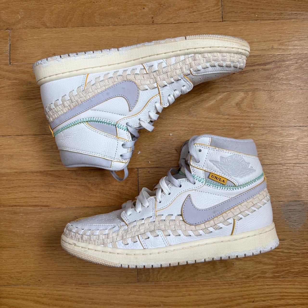 Nike x Union La x Bephies AJ1 Neutral Grey Size US 9 / EU 42 - 2 Thumbnail
