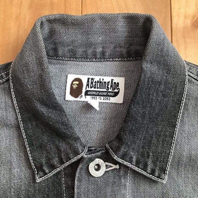 Bape BAPE Shark Denim Jacket a bathing ape Size US S / EU 44-46 / 1 - 6 Thumbnail