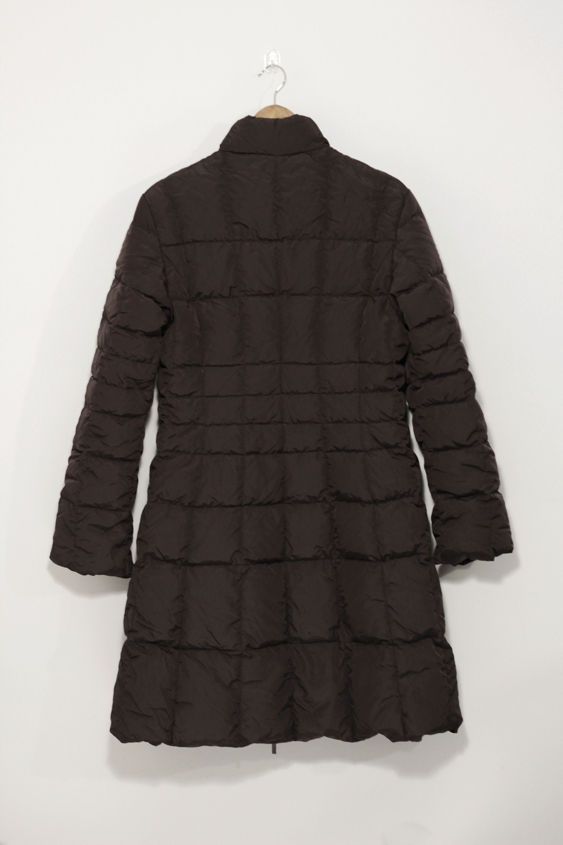 Moncler Vintage Moncler Size 3 Dark Brown Long Down Coat 90s Size M / US 6-8 / IT 42-44 - 3 Thumbnail