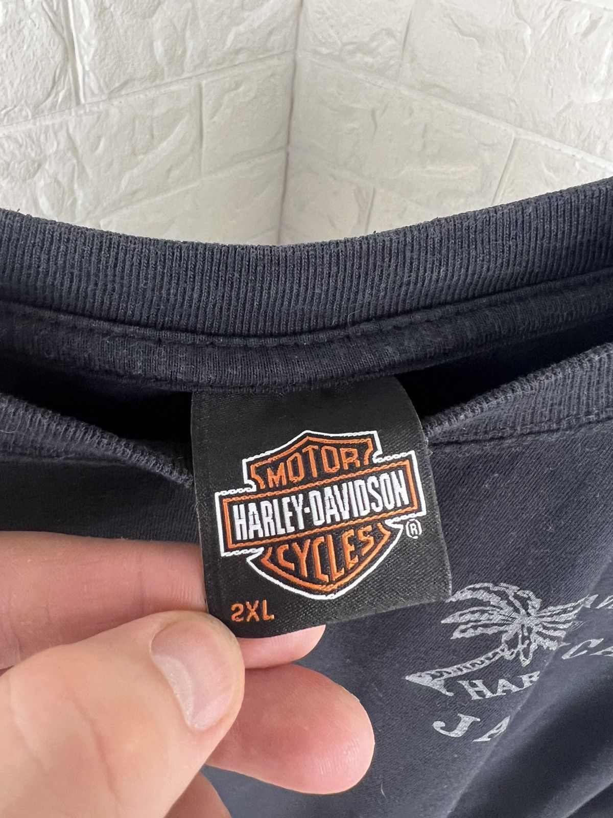 Harley Davidson × Vintage Vinatge Harley Davidson Jamaica Size US XL / EU 56 / 4 - 8 Thumbnail